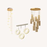 Set of 3 Pendant Ceiling Lights 