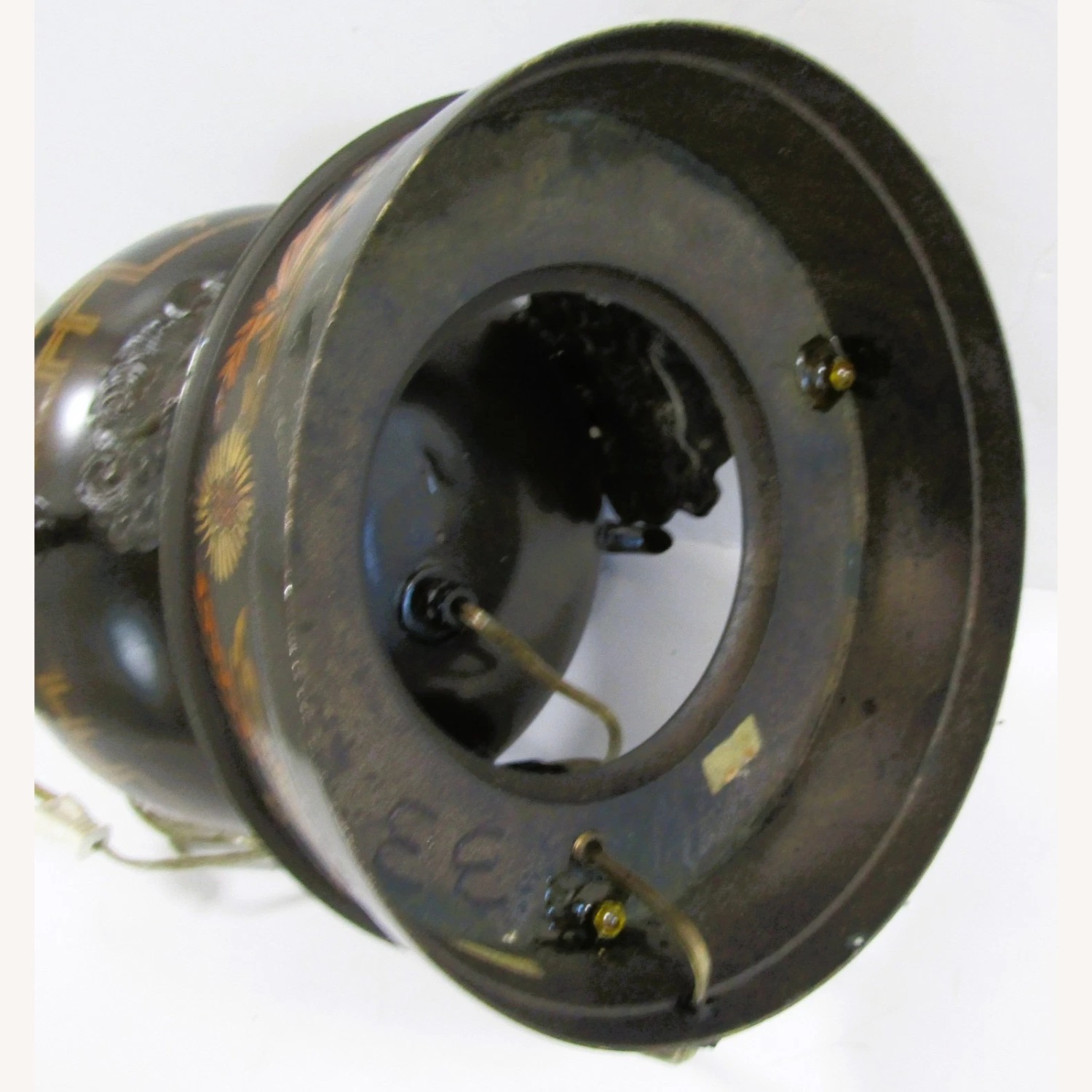 1960s Marbro Bronze Censer Lamps Foo Dogs - image-20