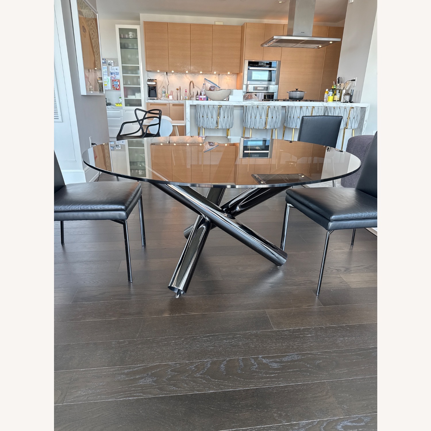 minotti VAN DYKE ダイニングテーブル Minotti Van Dyke Table - AptDeco