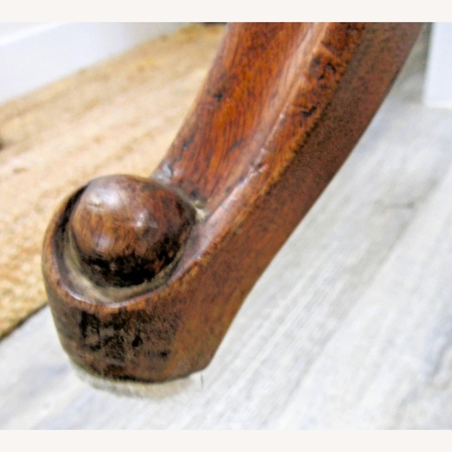 Antique Victorian Walnut Balloon Back Side Chair - image-15