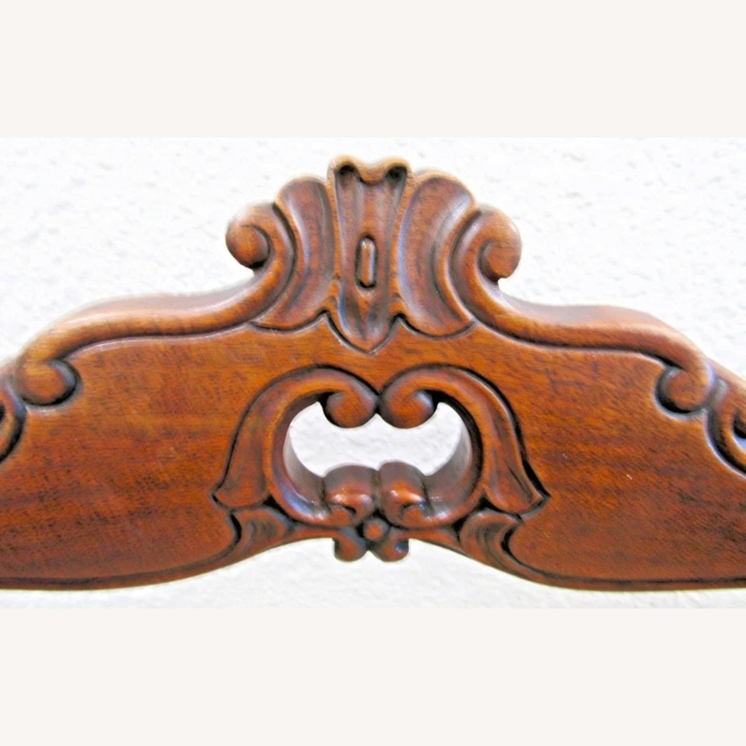 Antique Victorian Walnut Balloon Back Side Chair - image-11