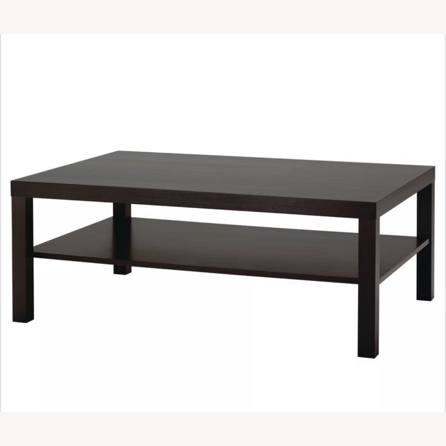 IKEA LACK Black Wood Coffee Table - image-2