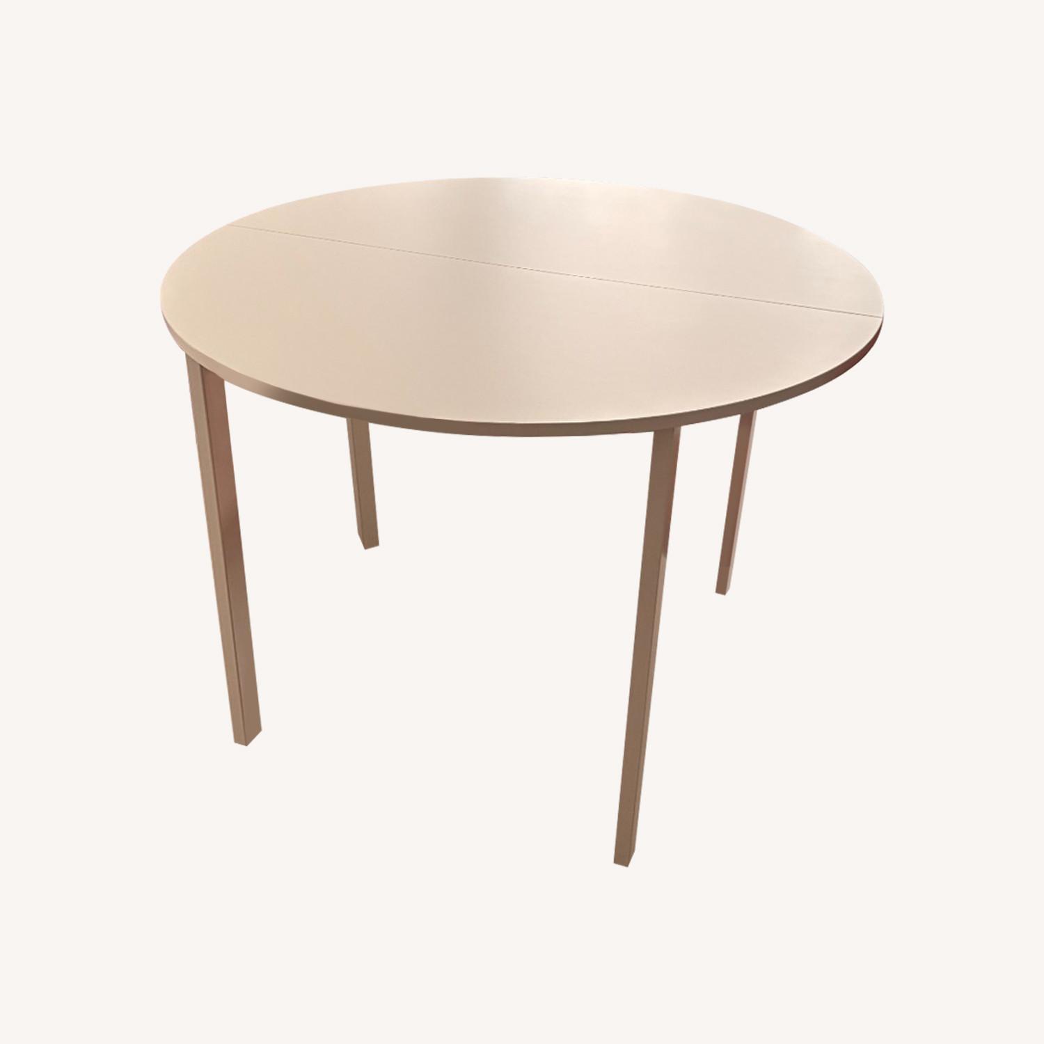 IKEA VIHALS White Round Table - AptDeco