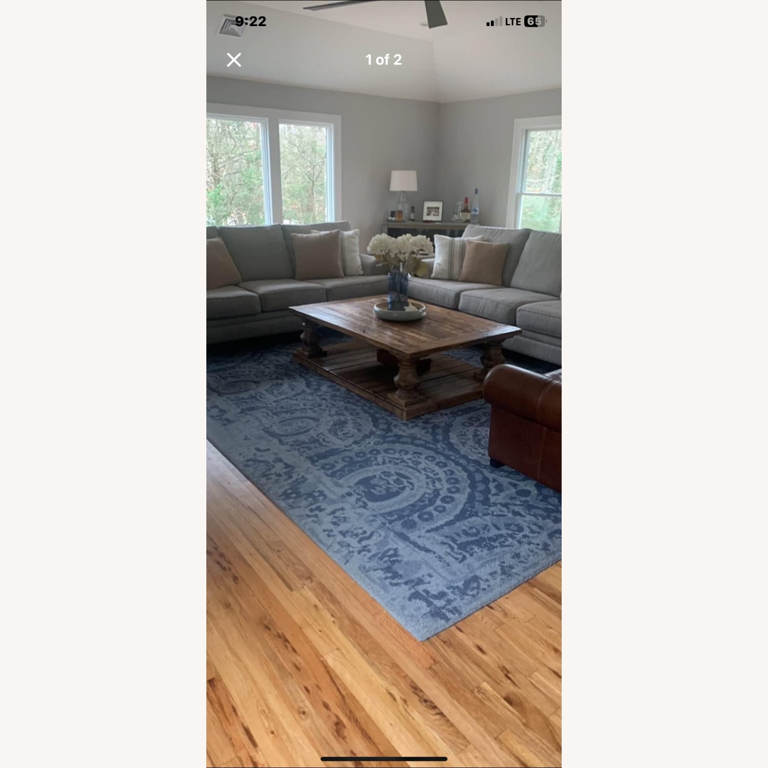 Pottery Barn Bosworth Hand-Tufted Wool Rug - image-2