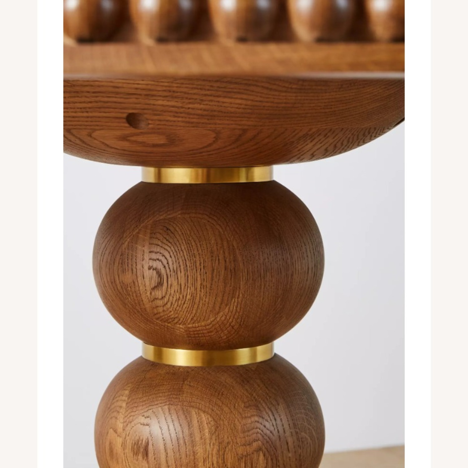 Soho Home Dark Brown Wood Dining Table - image-2