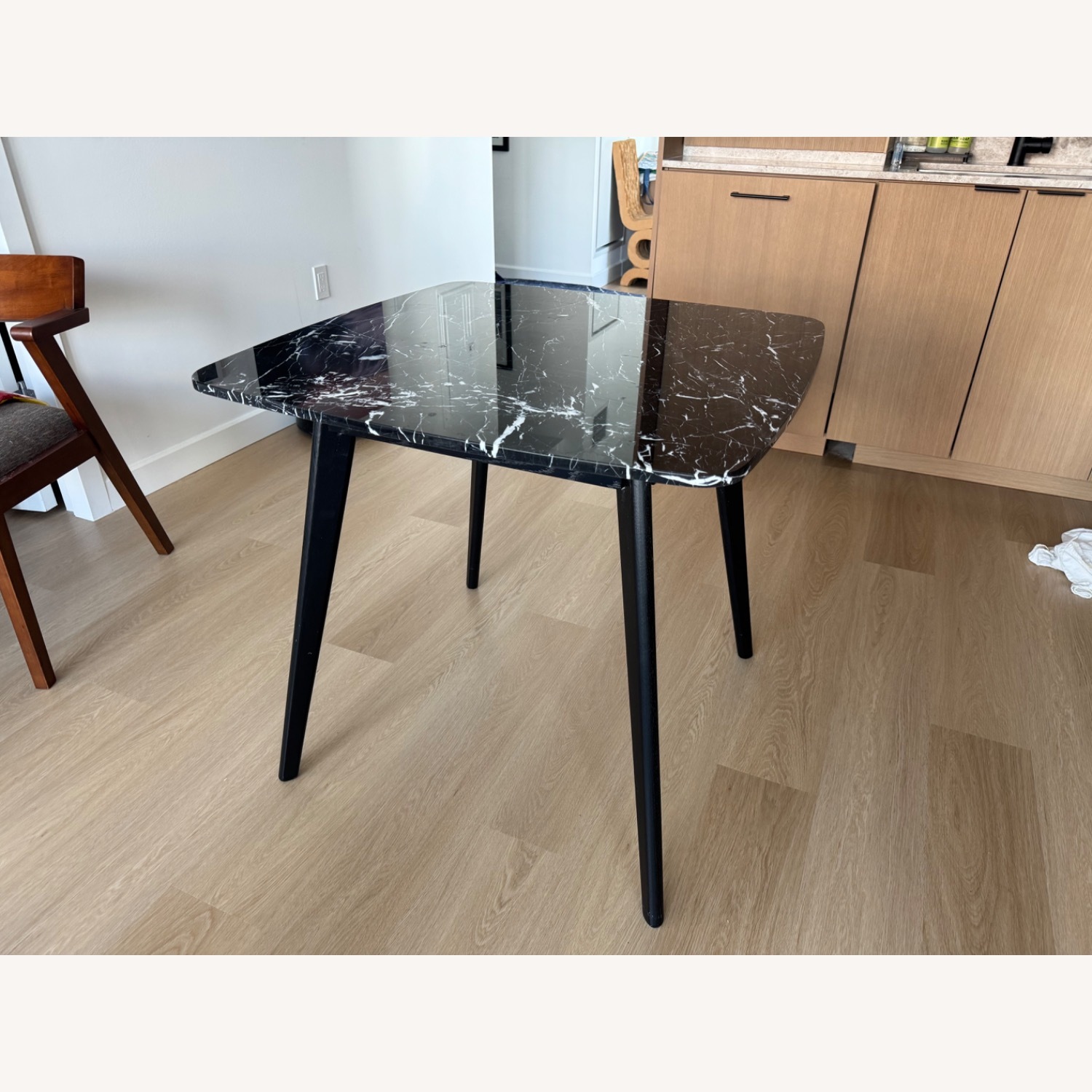 Article Vena Black Marble Cafe Table - image-2