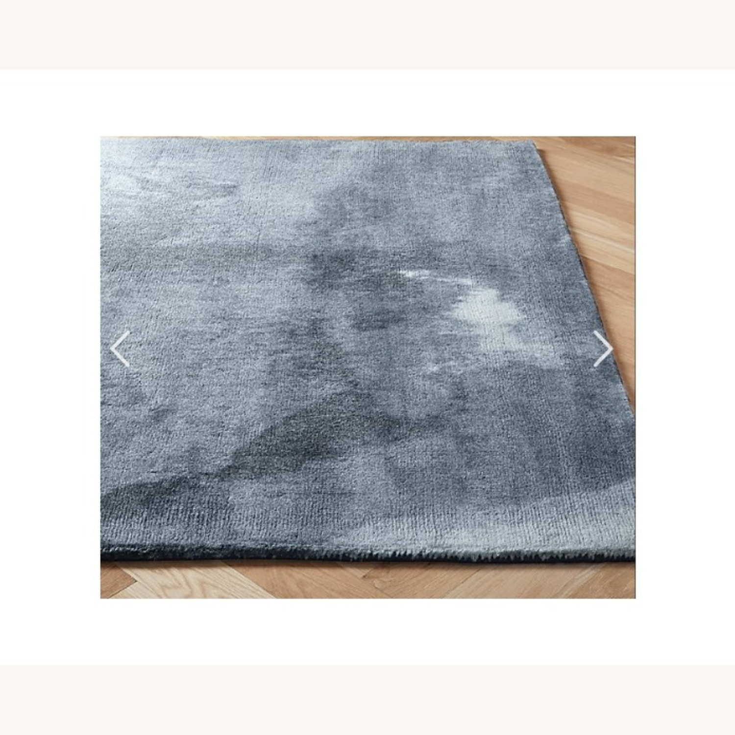 CB2 Wash Blue Watercolor Rug 5' x 8' - image-1