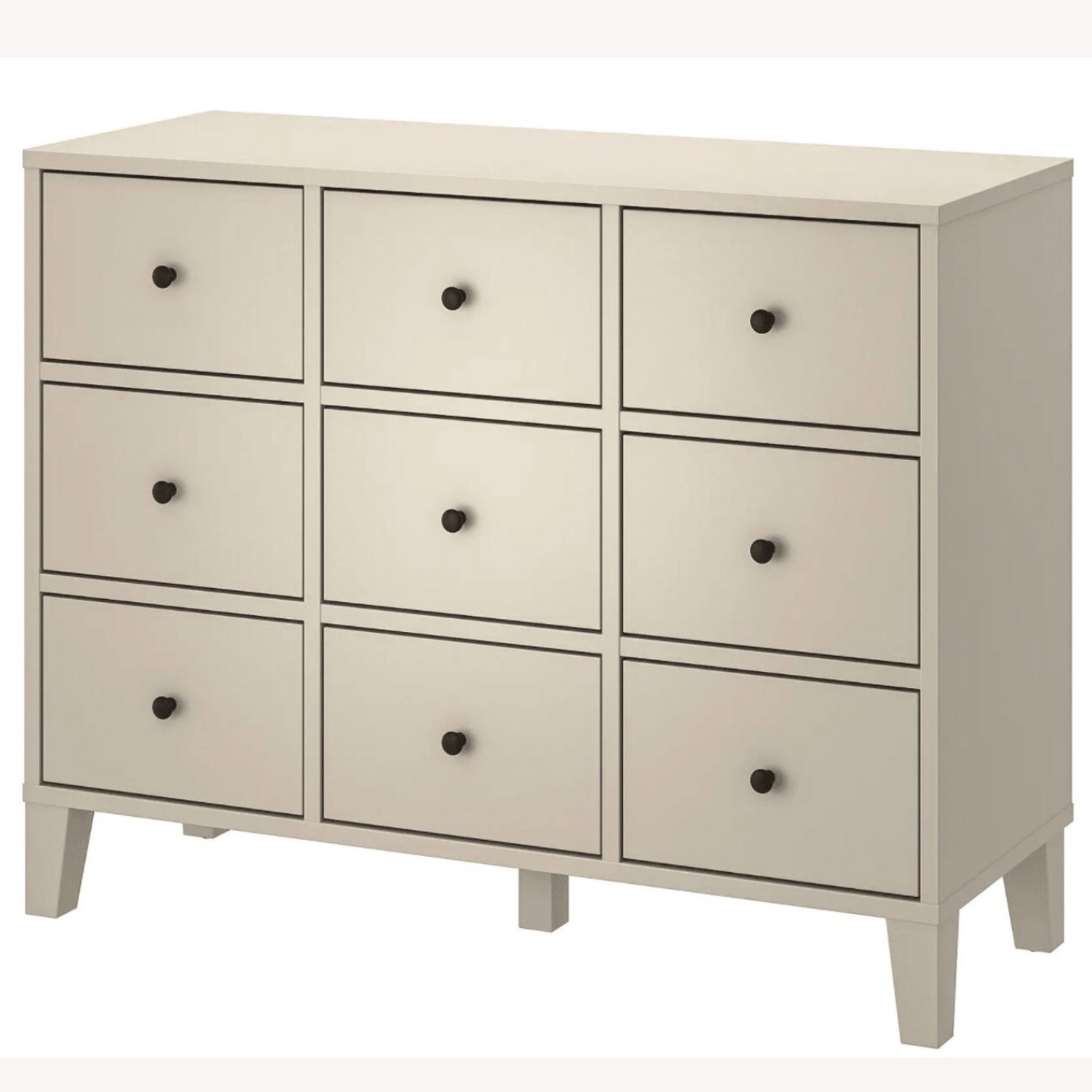 IKEA Bryggja Light Brown 9-drawer Wood Dresser - image-6