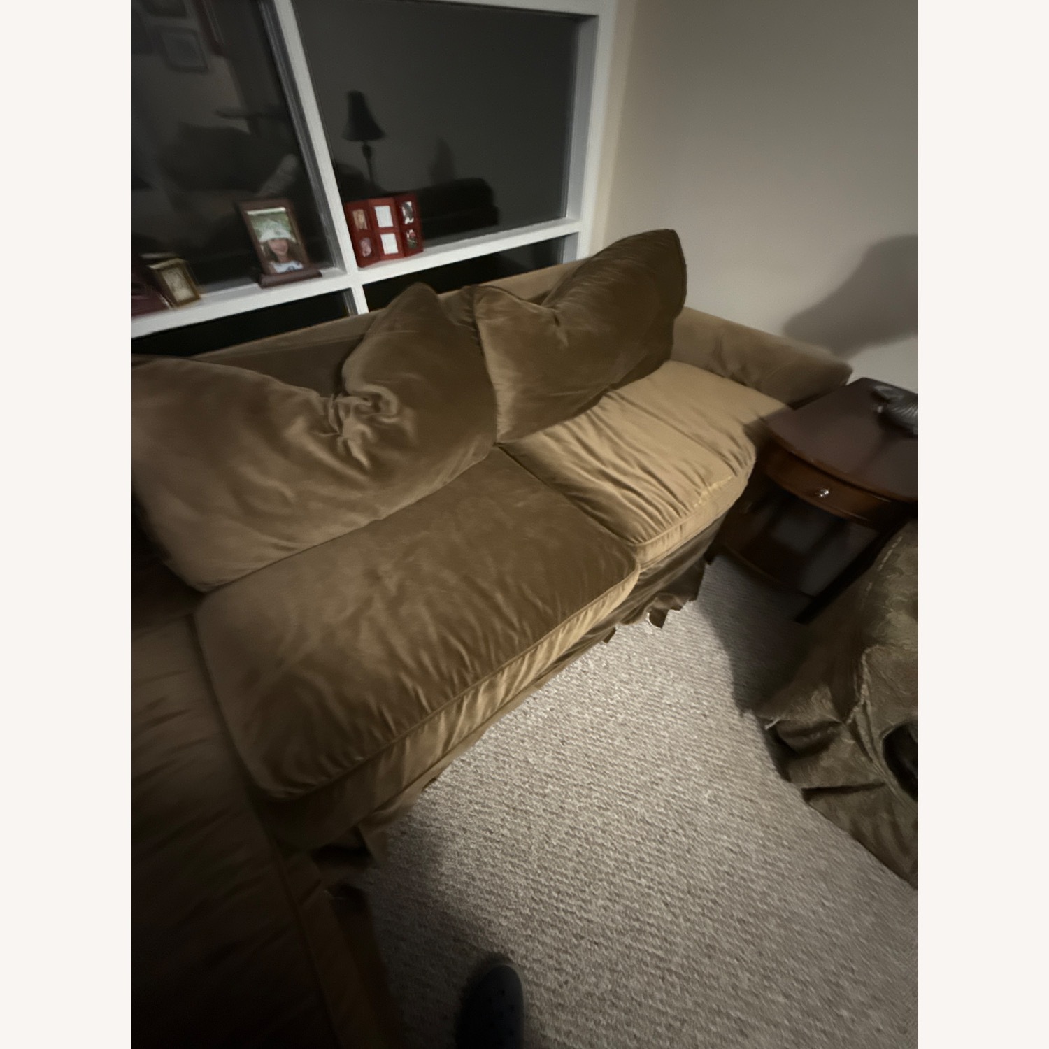 Lee Industries Dark Brown 2 Piece Sectional - image-6