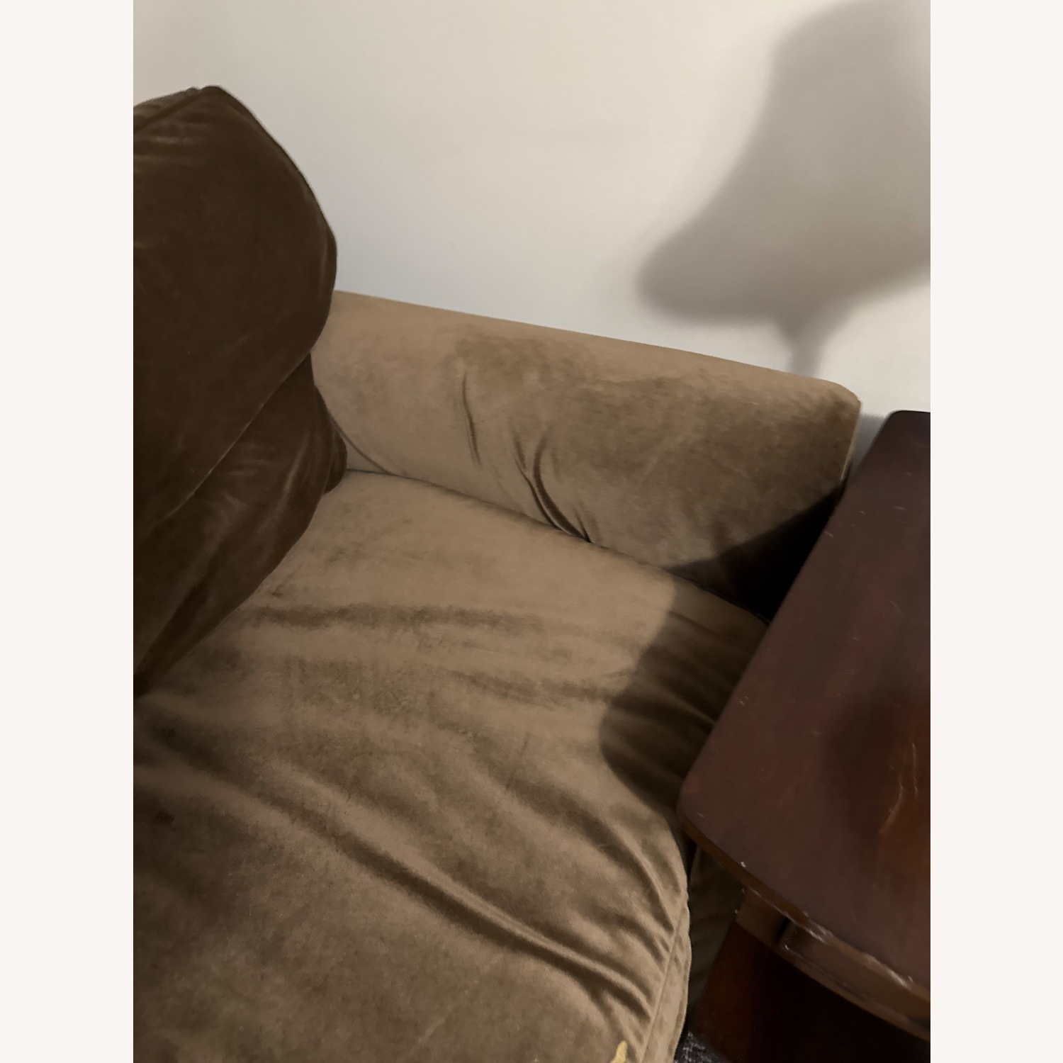 Lee Industries Dark Brown 2 Piece Sectional - image-5