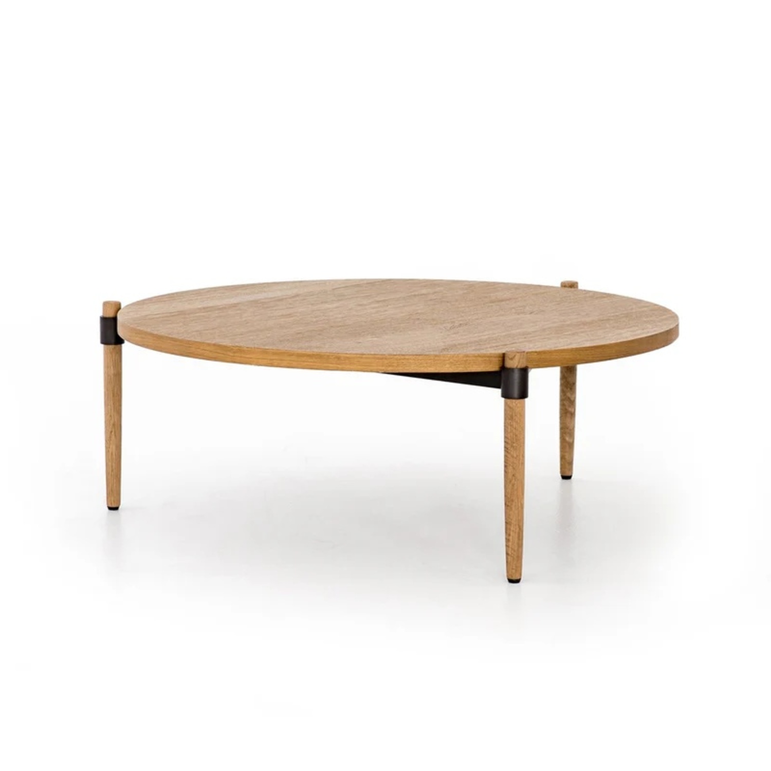 Burke Décor 39" Oak Coffee Table - image-6