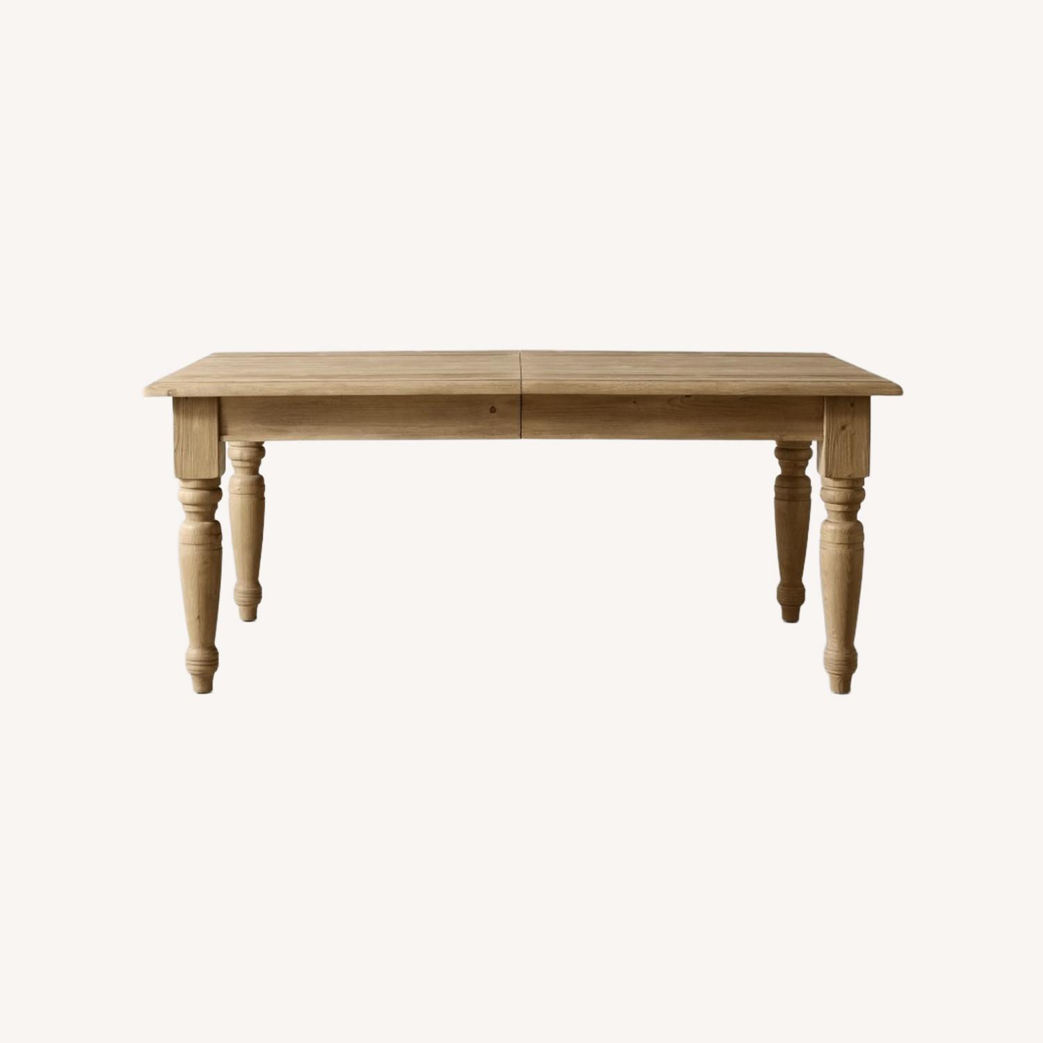 Williams Sonoma Harvest Natural Wood Dining Table - image-0