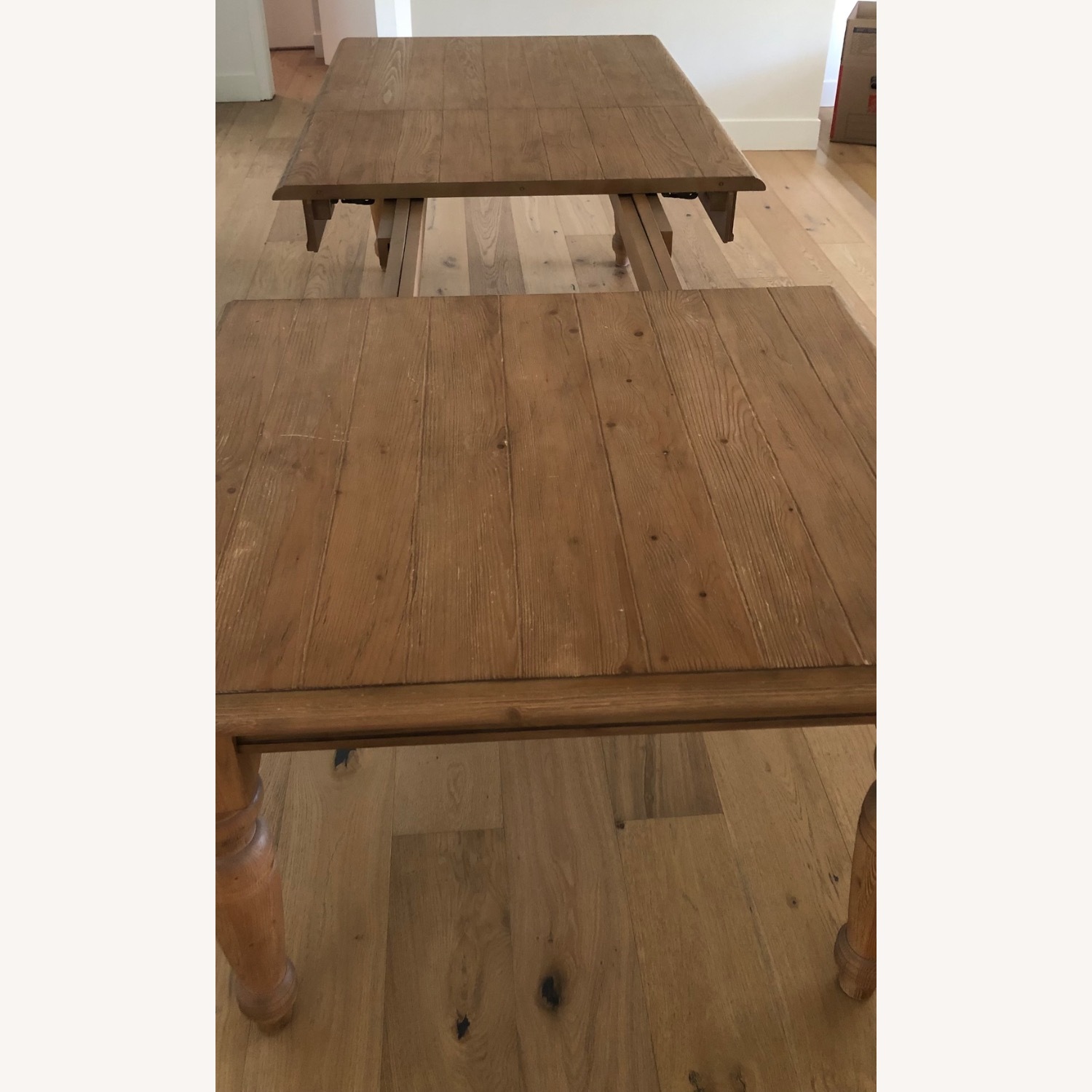 Williams Sonoma Harvest Natural Wood Dining Table - image-7