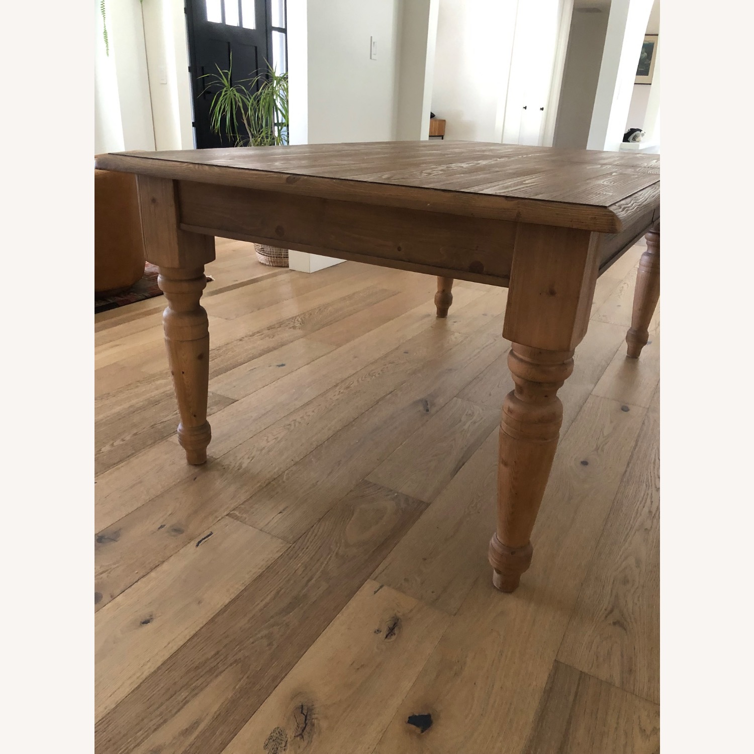 Williams Sonoma Harvest Natural Wood Dining Table - image-2