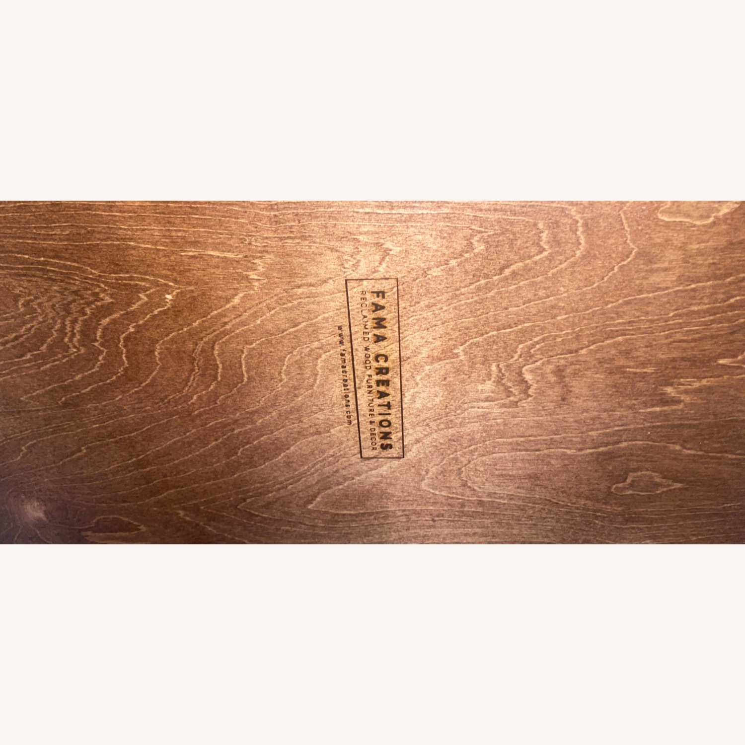 Fama Creations Handmade Natural Wood Coffee Table - image-2