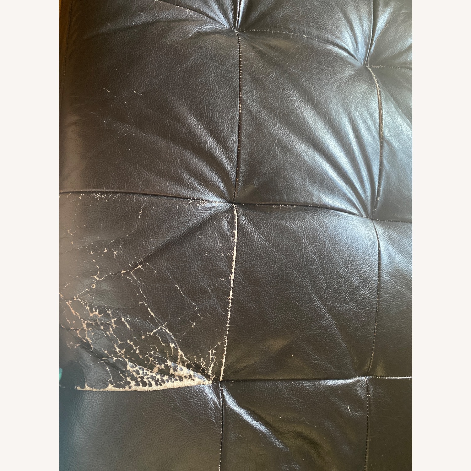 Macy's Leather 2 Piece Sectional - image-2