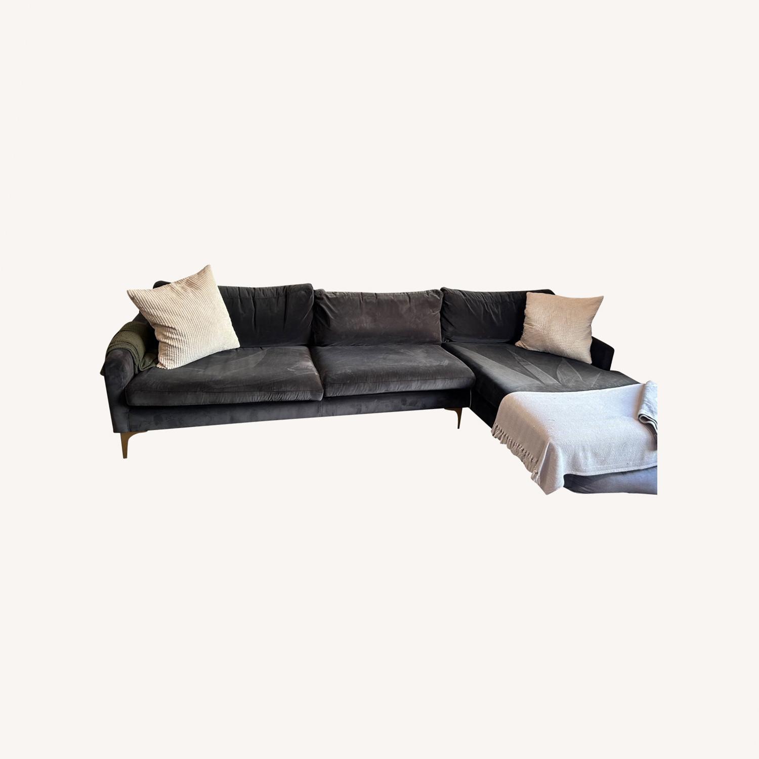 Allmodern Jones Gray Sectional - image-0
