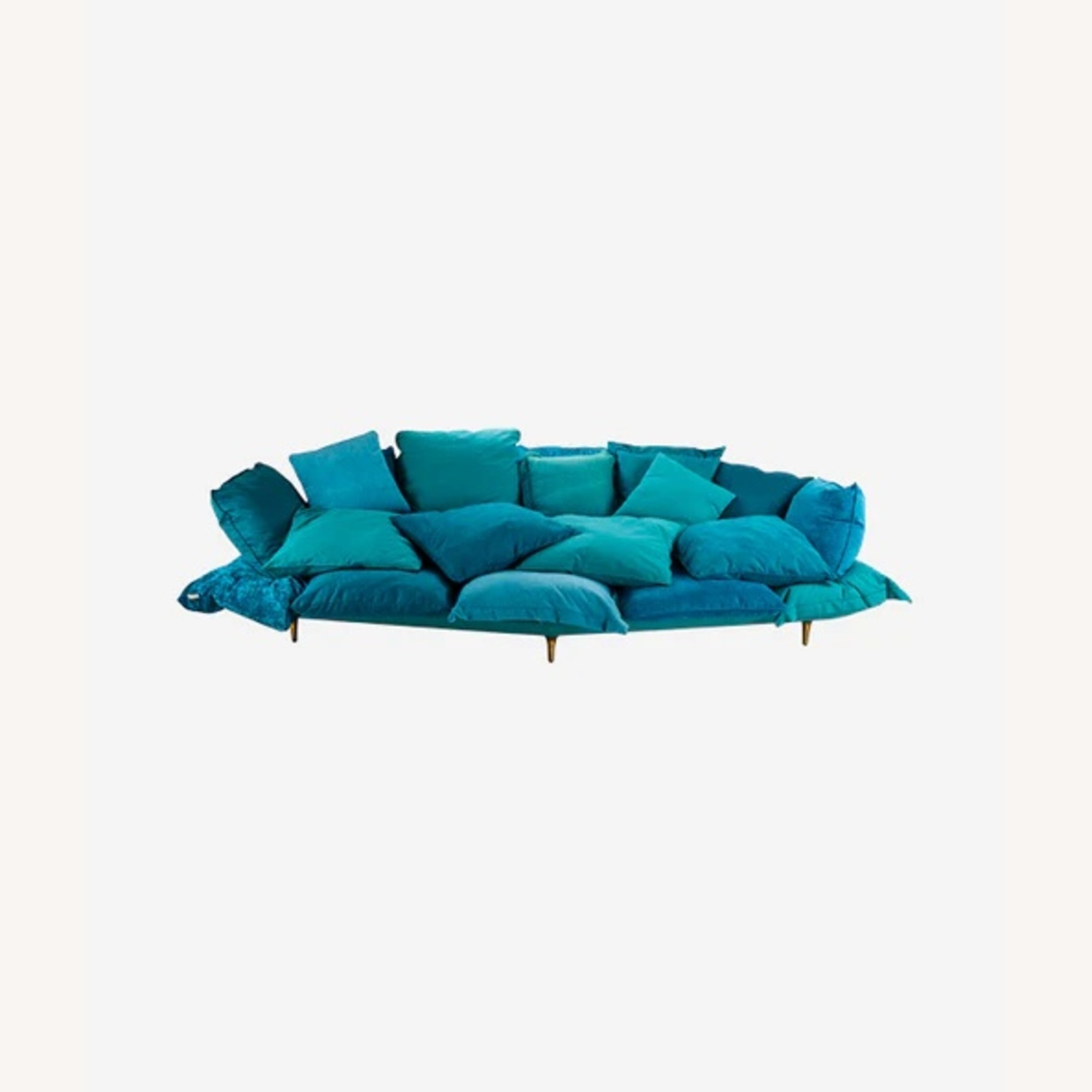 Multi Pillow Comfy Sofa  - image-0