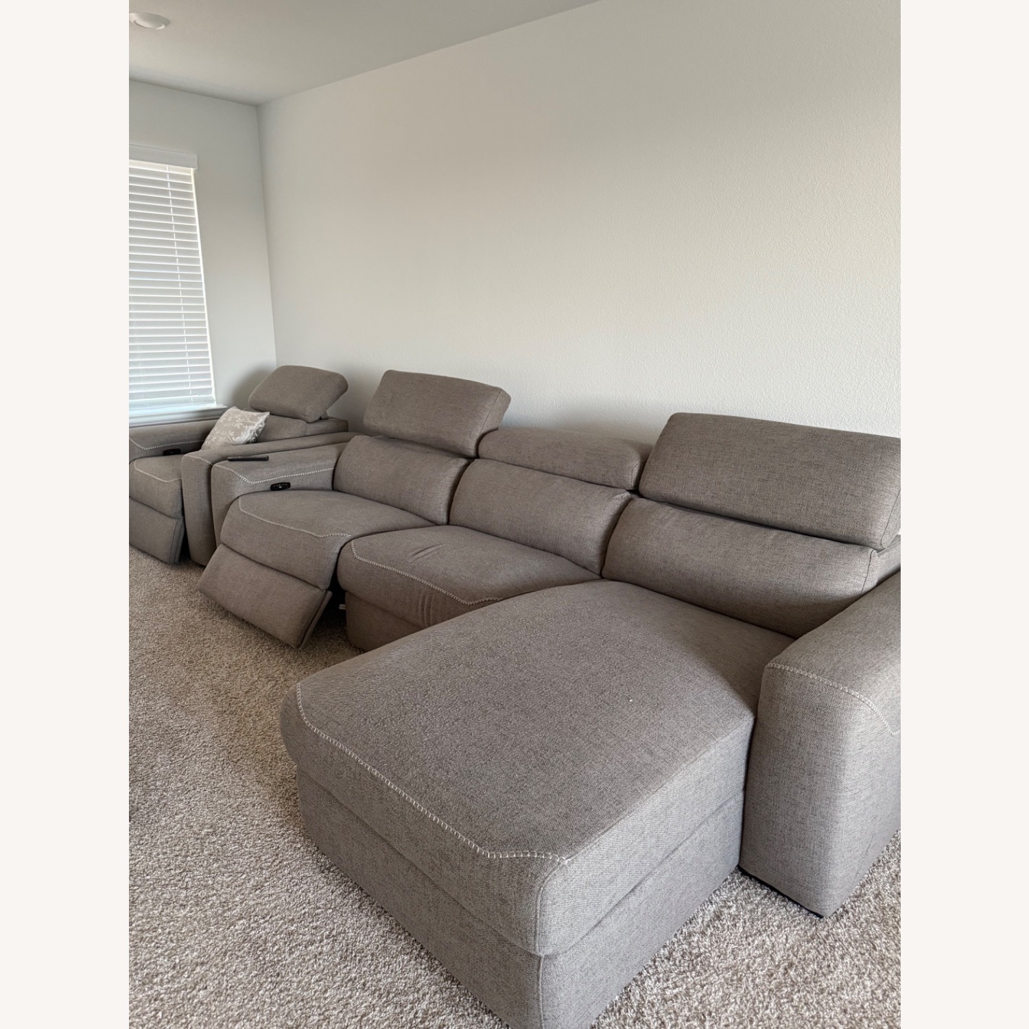 3 Piece Sofa with Recliner - image-4