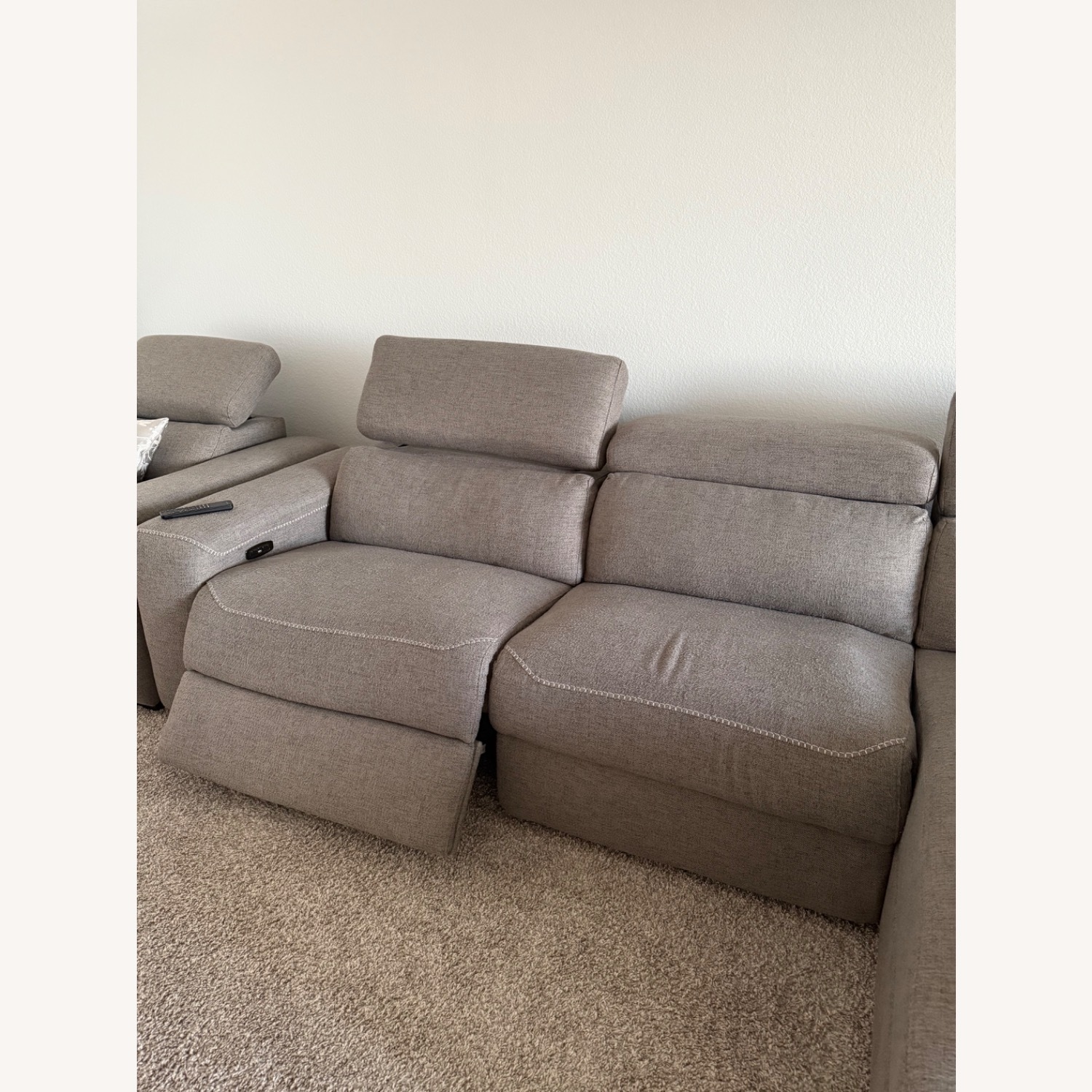 3 Piece Sofa with Recliner - image-3