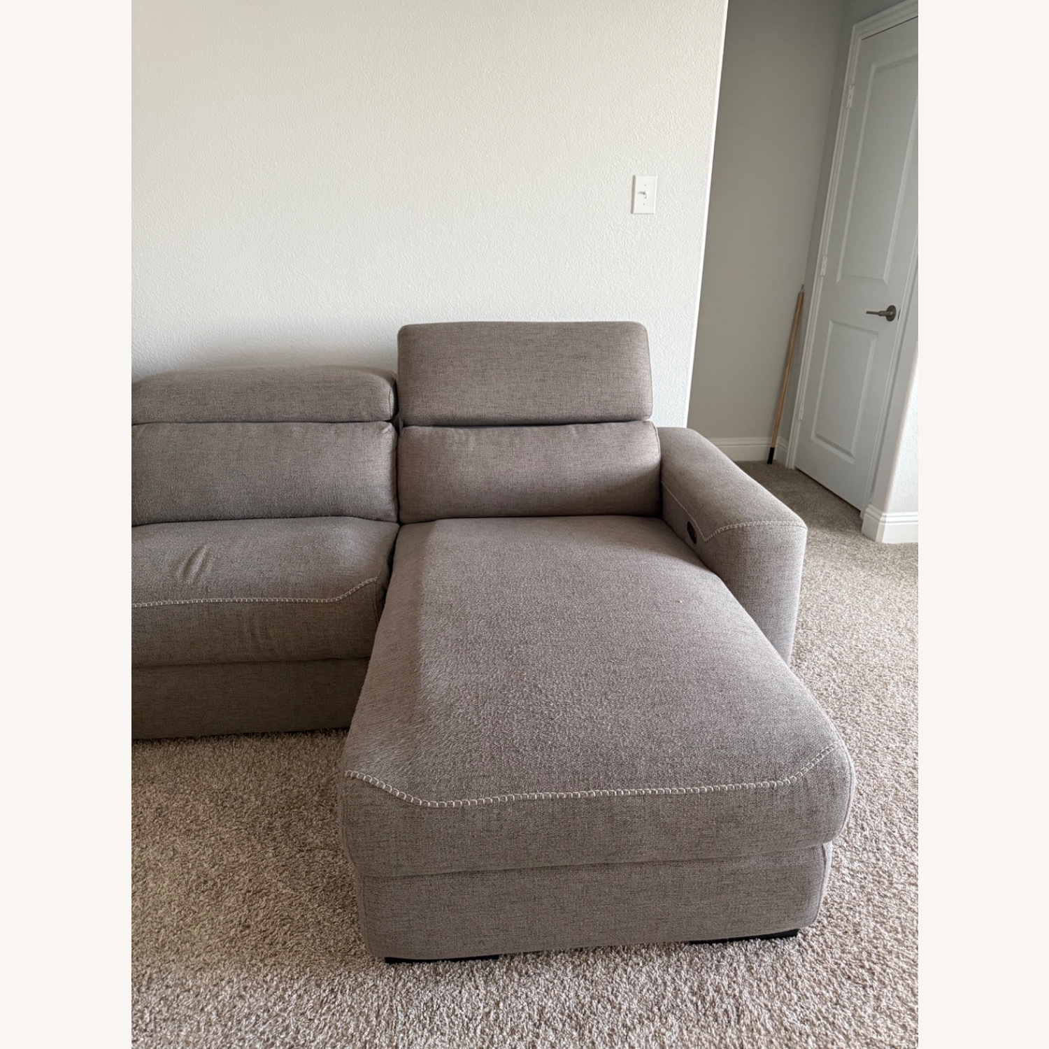 3 Piece Sofa with Recliner - image-2