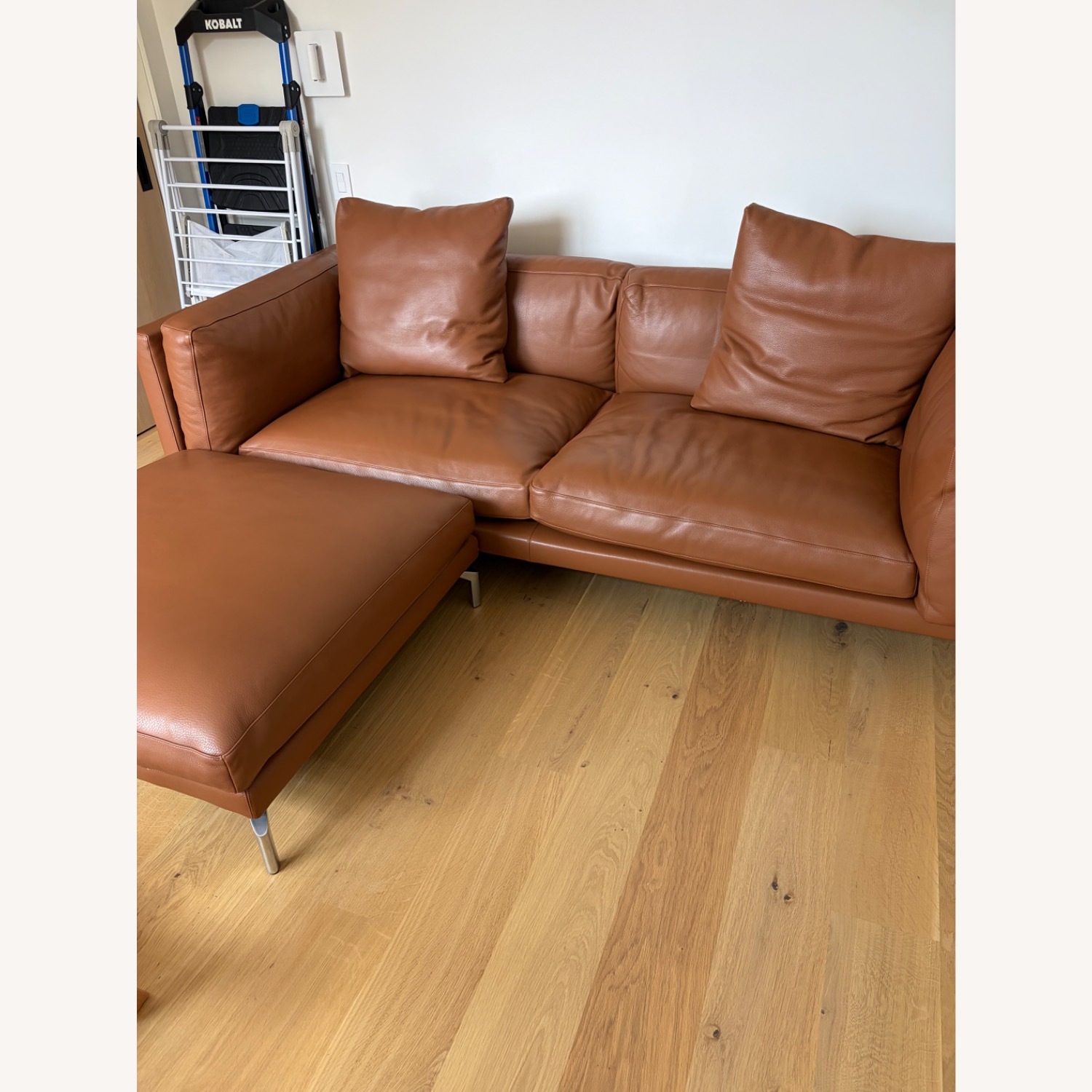 Design Within Reach Como 92" Sofa and Ottoman - image-2