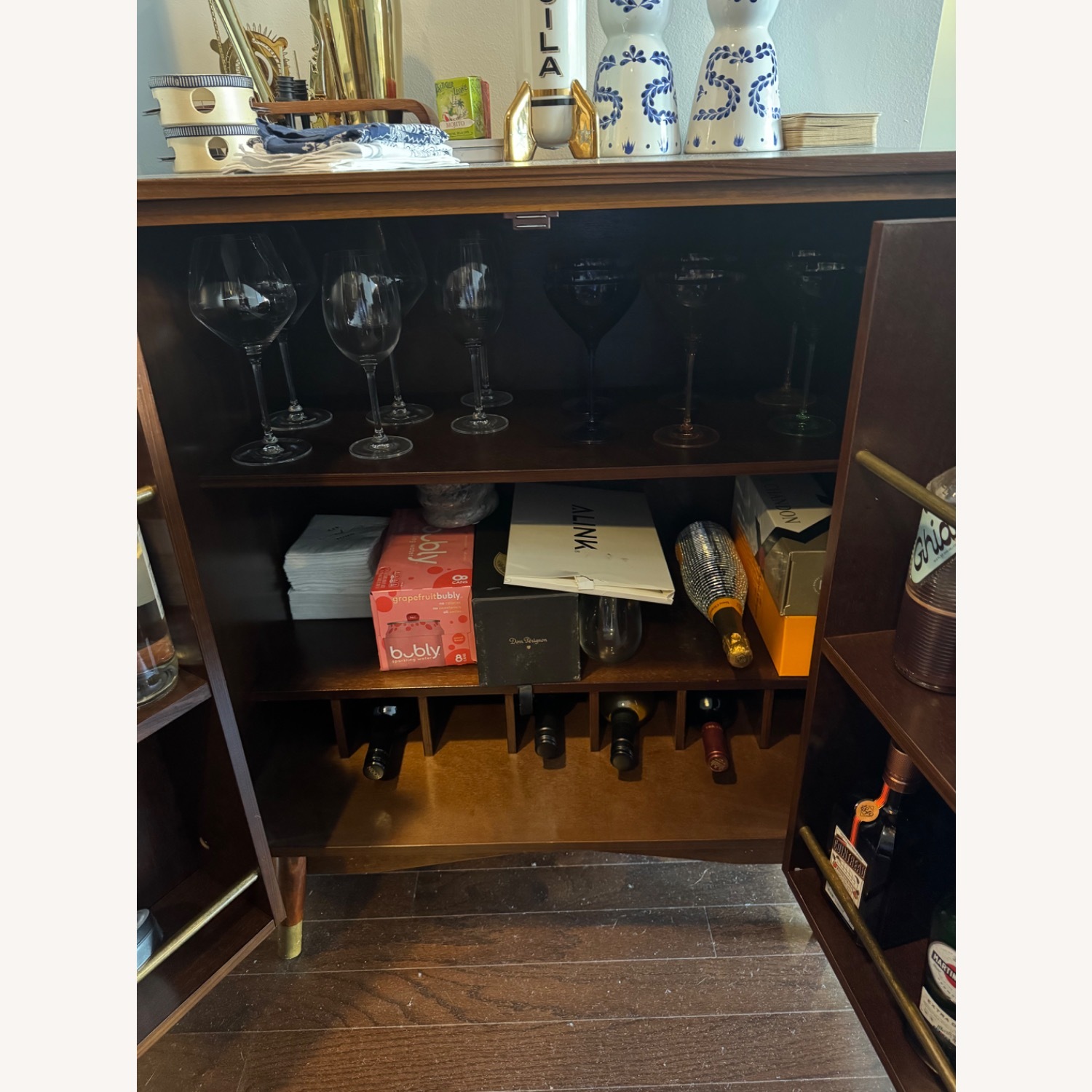 Vintage/Antique Finds Dark Brown Sideboard - image-3