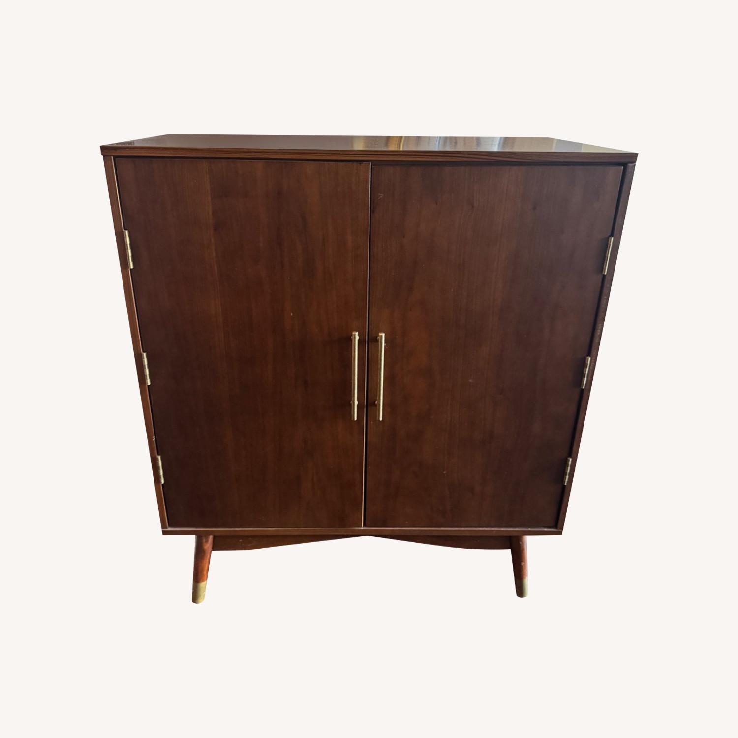 Vintage/Antique Finds Dark Brown Sideboard - image-0