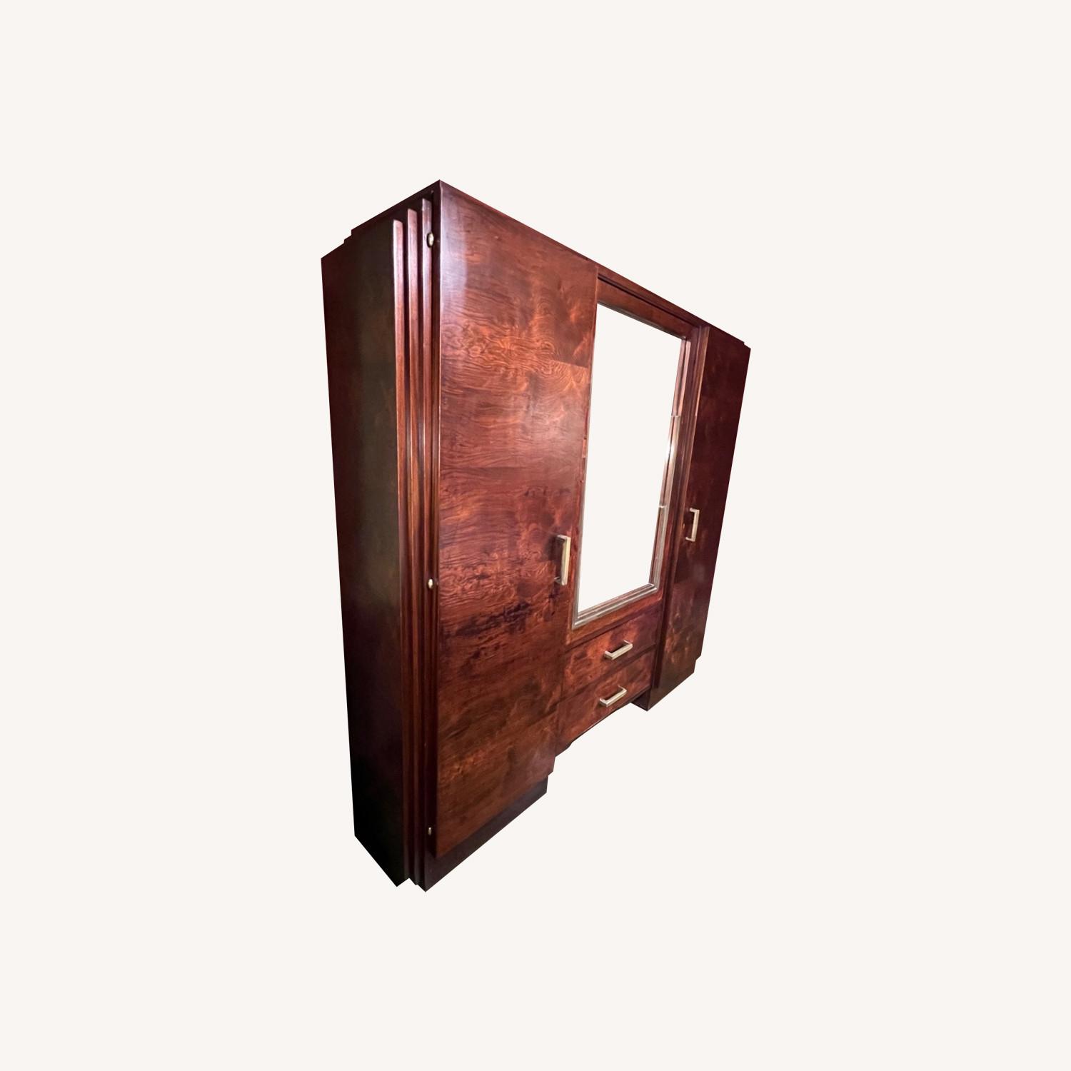Vintage French Art Deco Armoire ca. 1930 - image-0