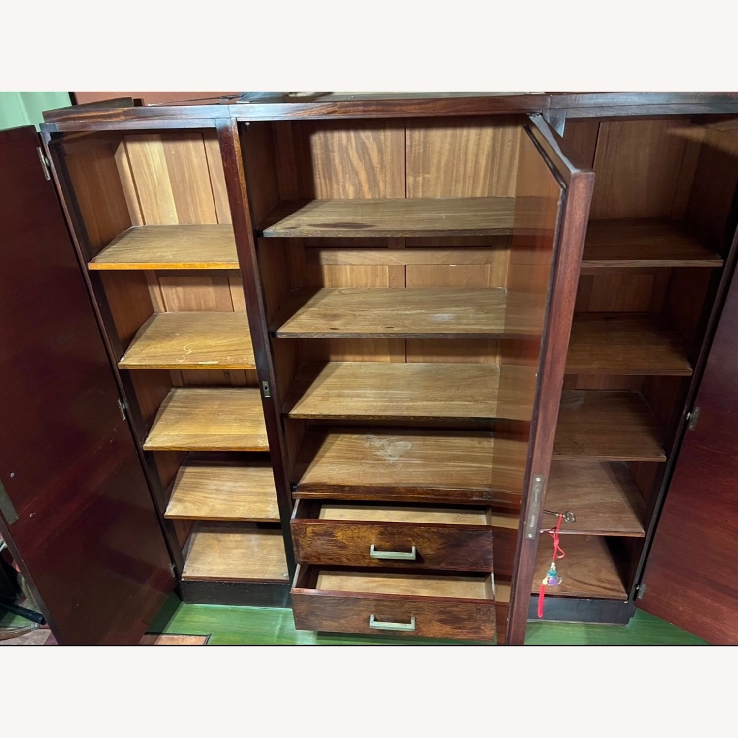 Vintage French Art Deco Armoire ca. 1930 - image-5