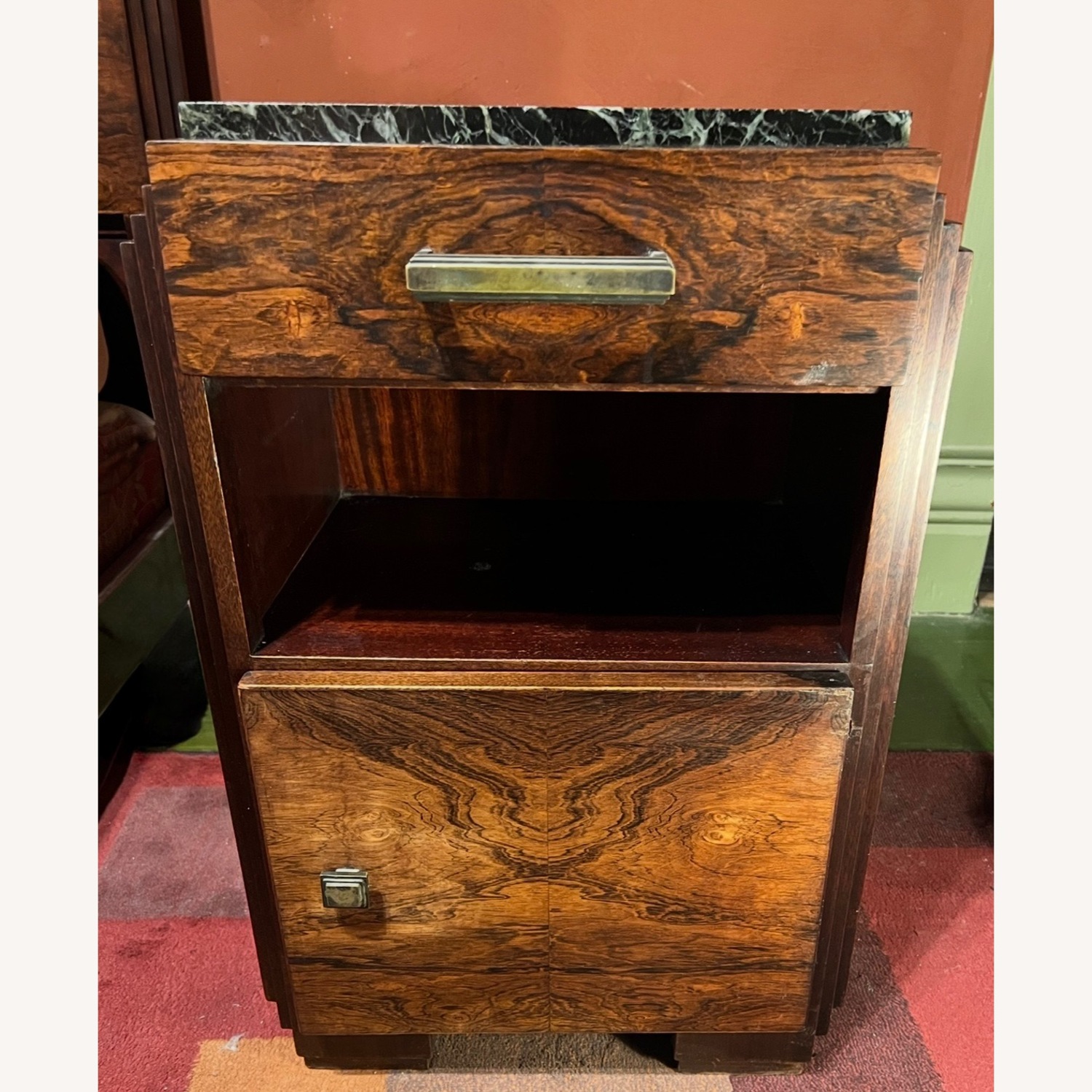 Vintage/French Art Deco Nightstand - image-1
