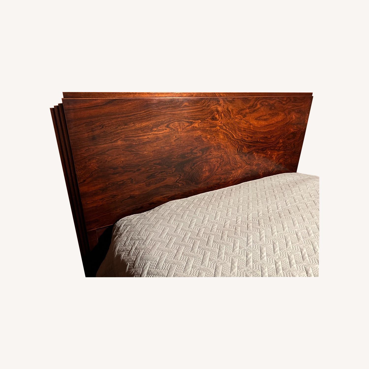 French Art Deco Full Size Bed ca. 1930 - image-0