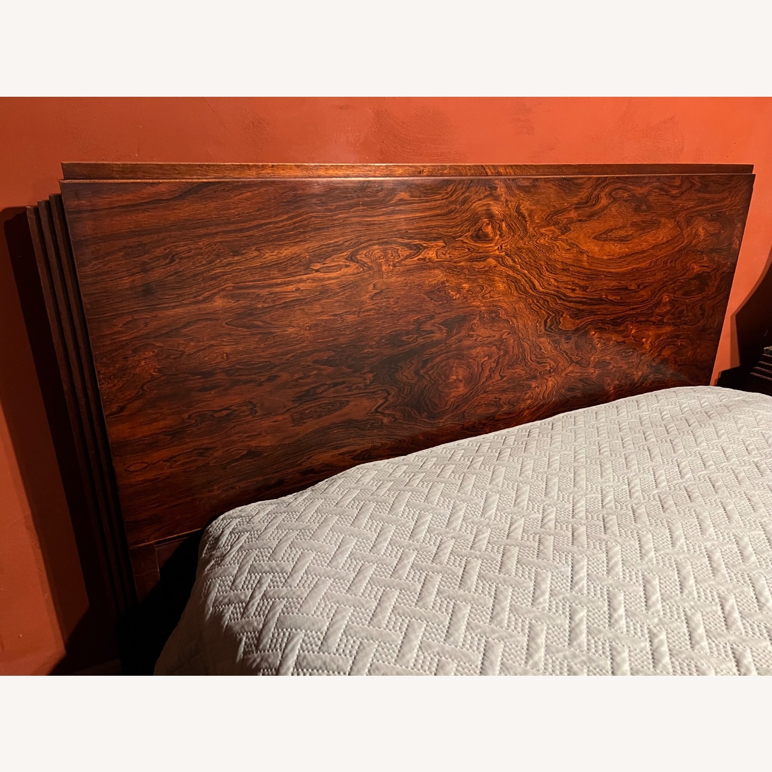 French Art Deco Full Size Bed ca. 1930 - image-1