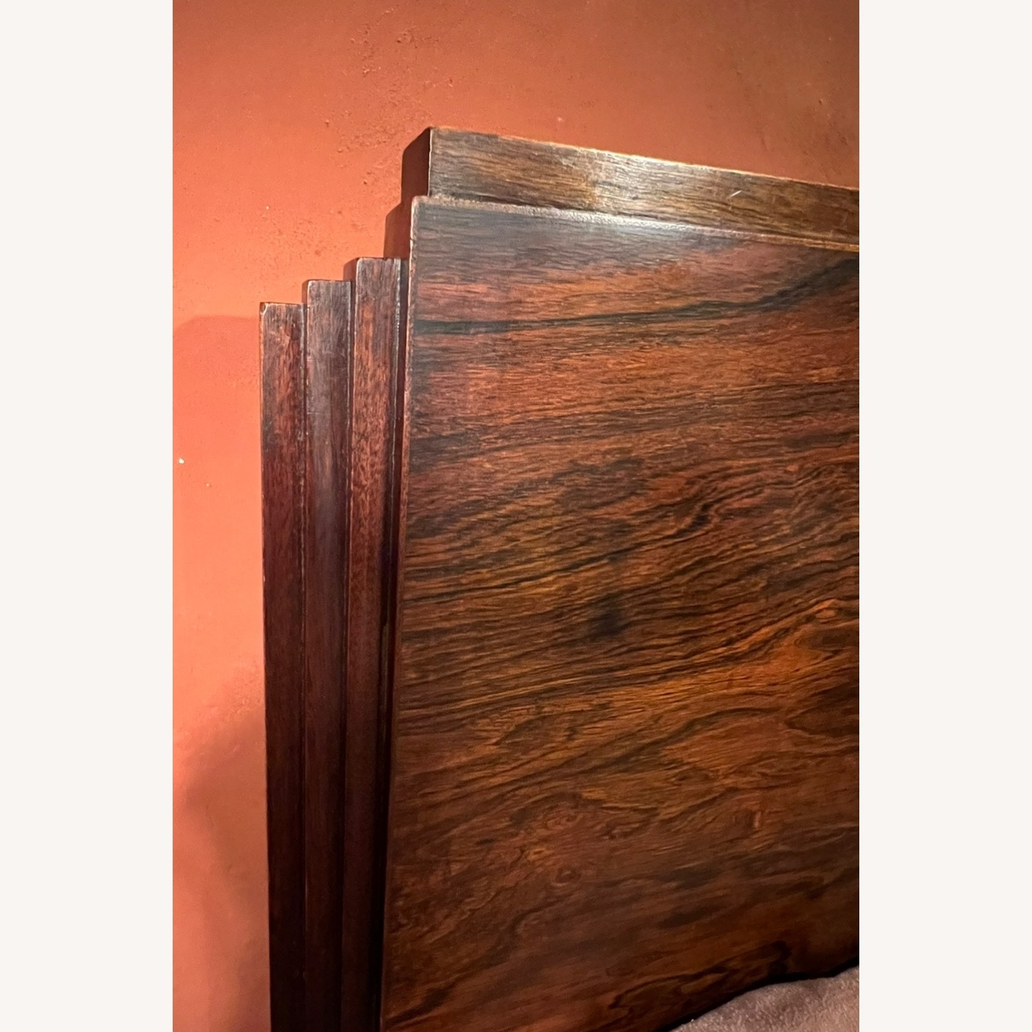 French Art Deco Full Size Bed ca. 1930 - image-2