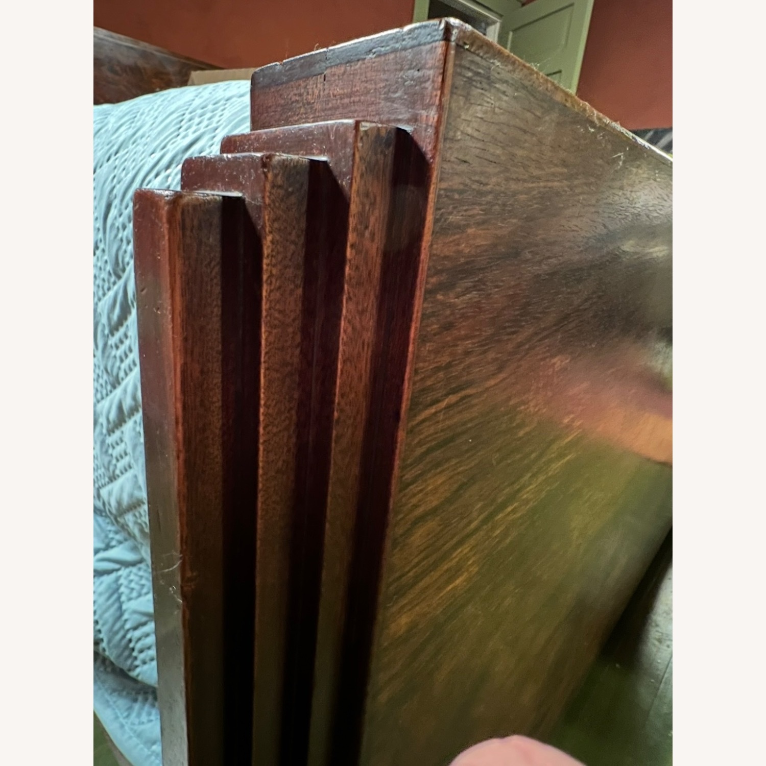 French Art Deco Full Size Bed ca. 1930 - image-3