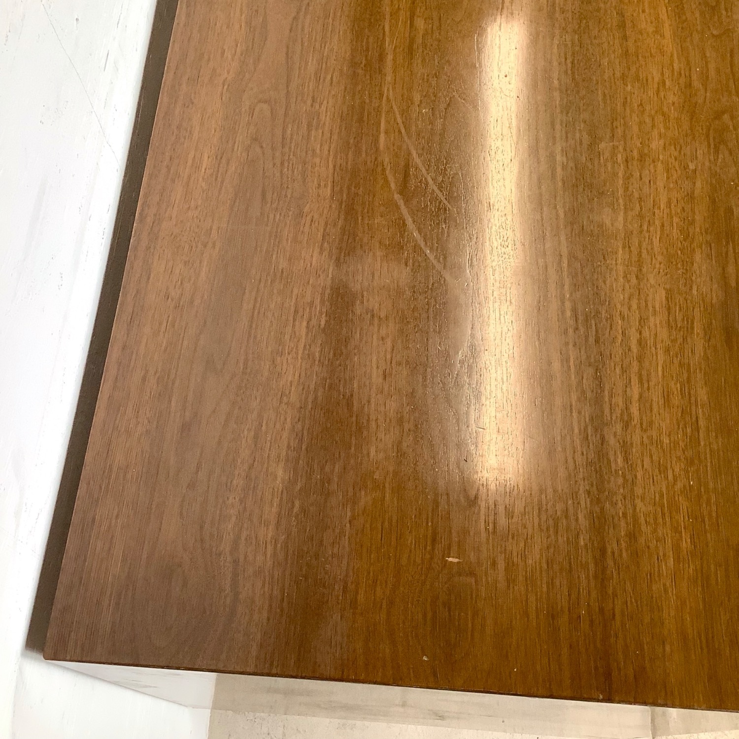 Mid-Century Six Drawer Brass Leg Dresser - image-18