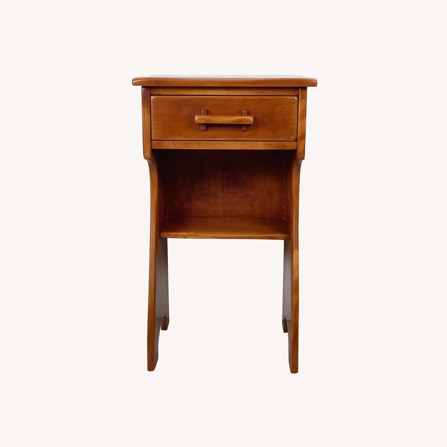 Vintage Colonial Nightstand by Cushman - image-0