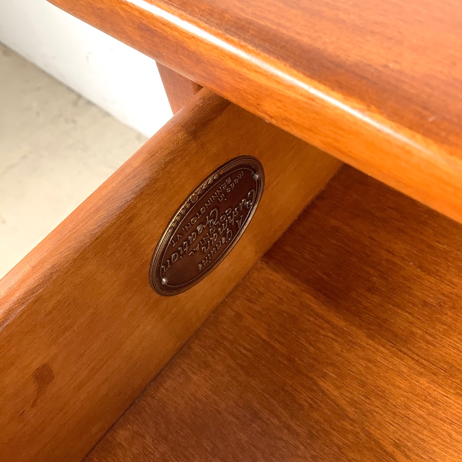 Vintage Colonial Nightstand by Cushman - image-8