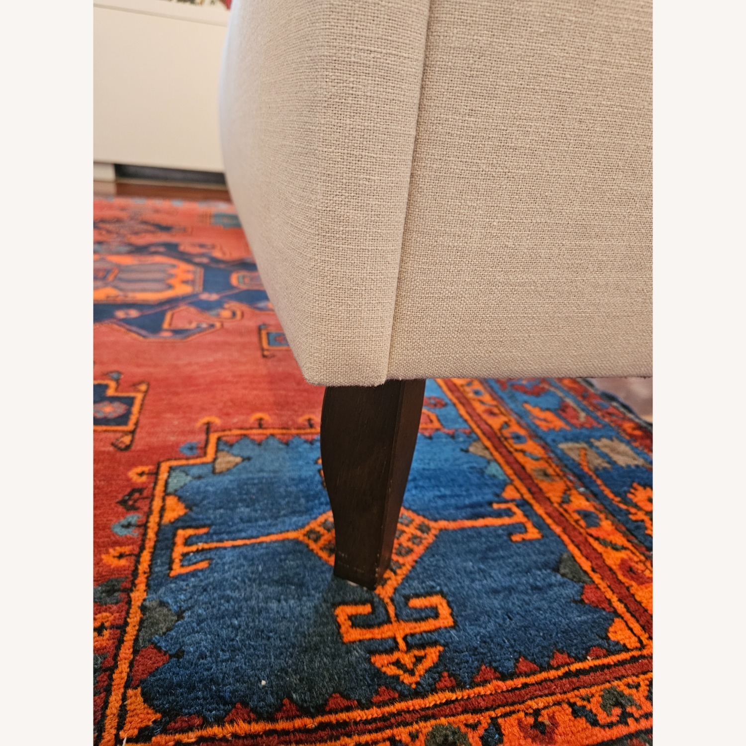 John Lewis Charlotte Light Gray Fabric Queen Bed - image-4