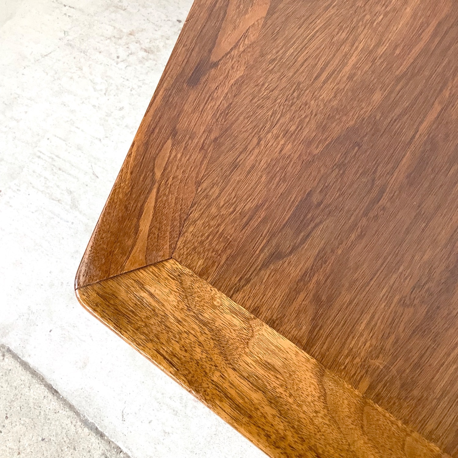 Vintage Two Tier Teak Side Table - image-17