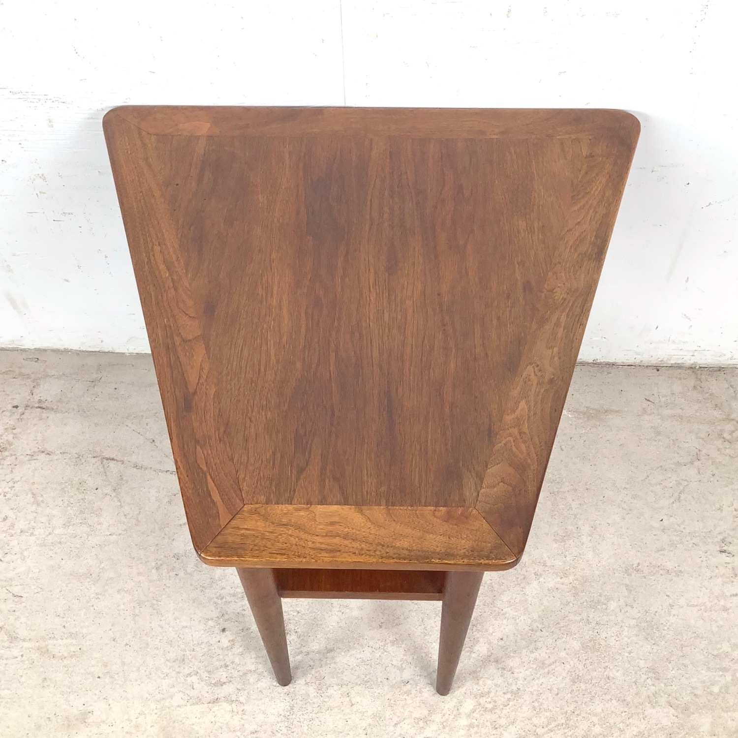 Vintage Two Tier Teak Side Table - image-3