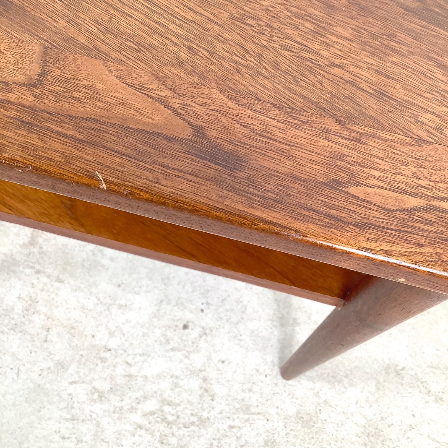 Vintage Two Tier Teak Side Table - image-10