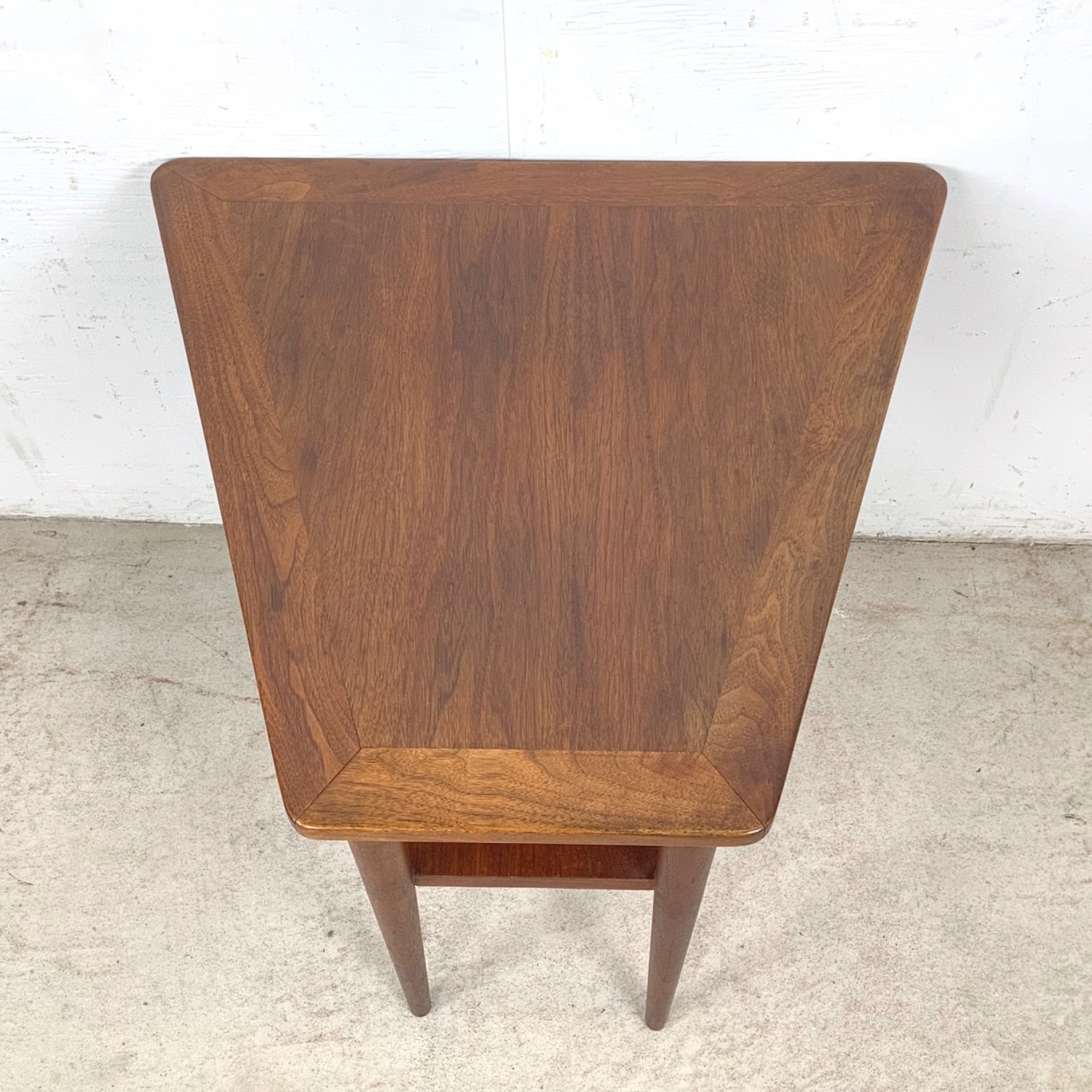 Vintage Two Tier Teak Side Table - image-5