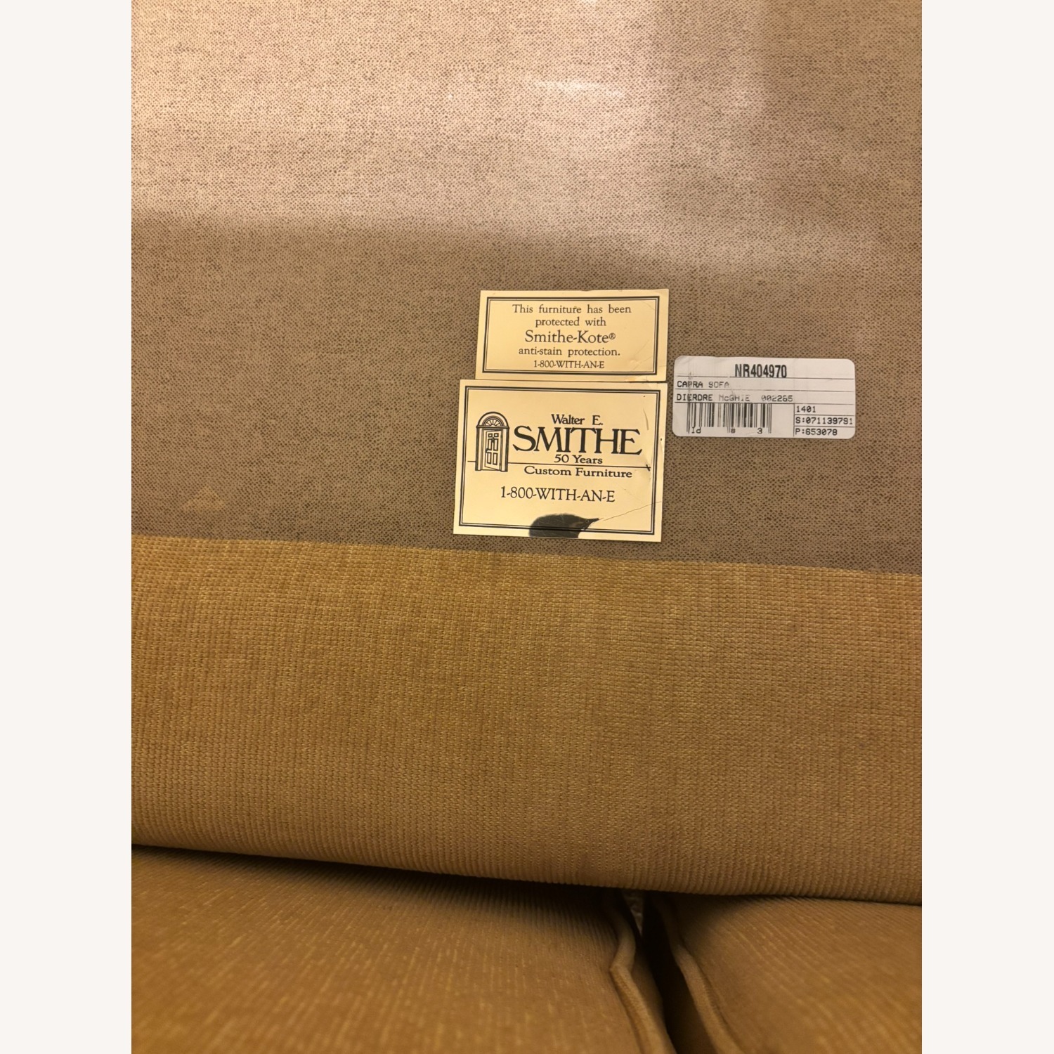 Walter E. Smithe Fabric 3+ Seater Sofa - image-5