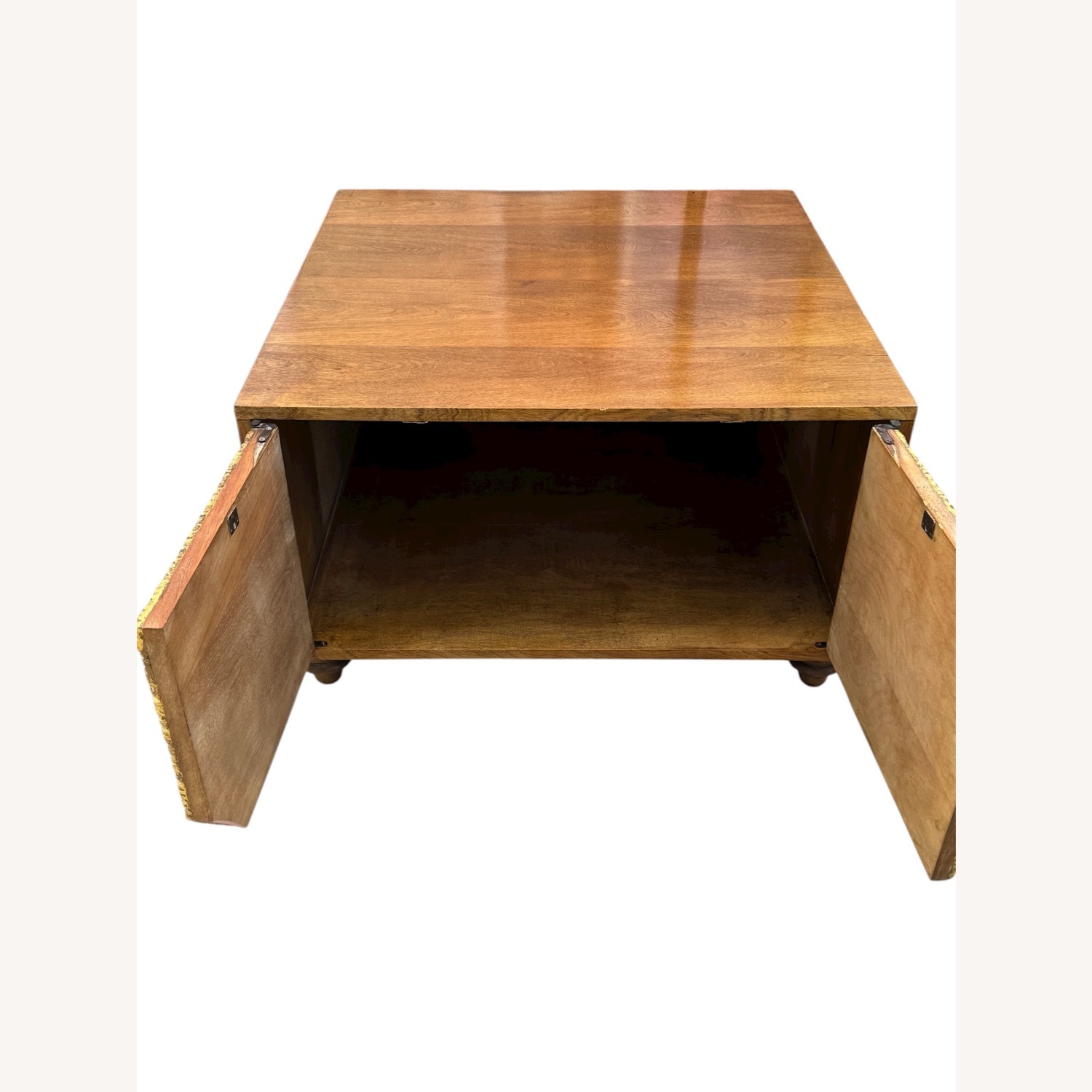 Elegant Louis XVI-Style Cabinet Ornate Gilt Doors - image-4