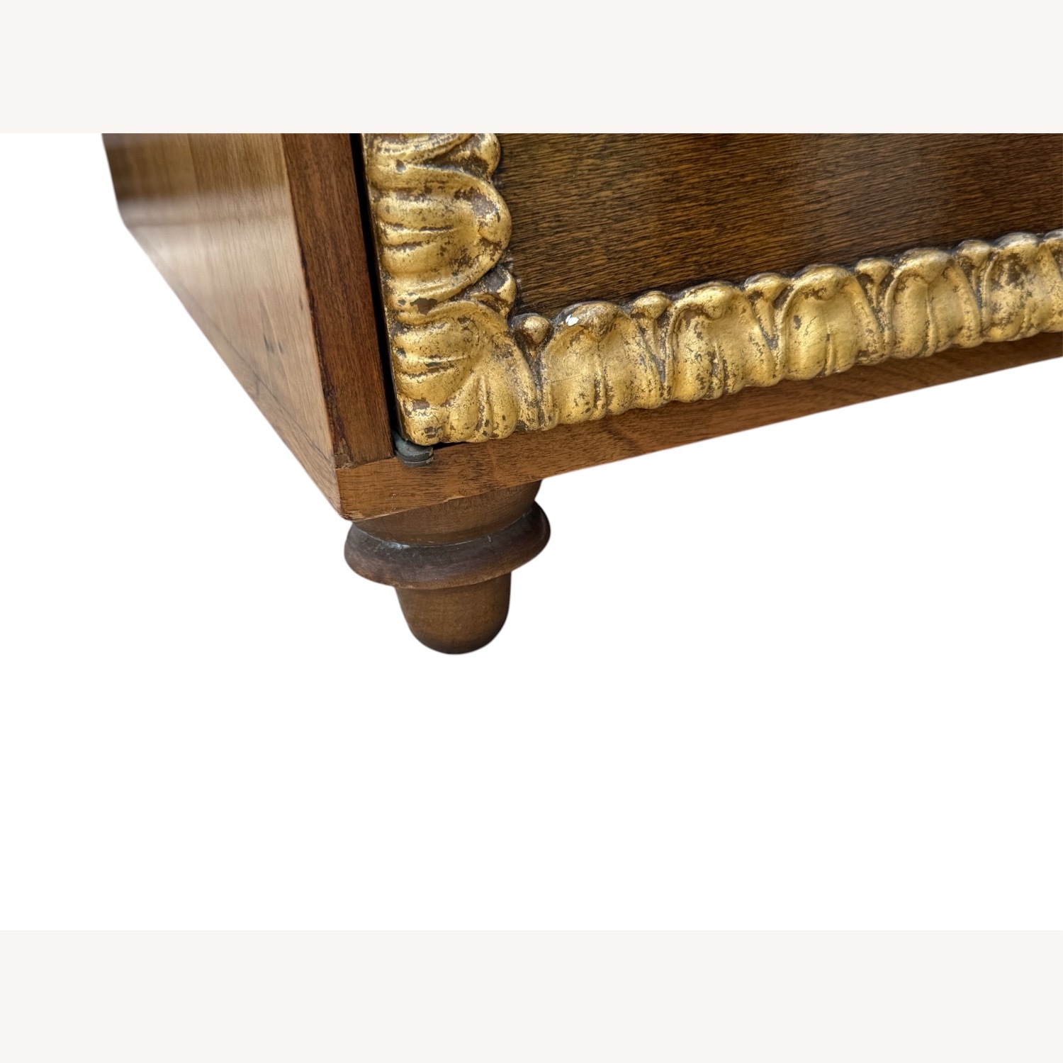 Elegant Louis XVI-Style Cabinet Ornate Gilt Doors - image-7