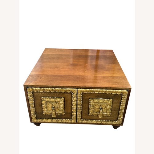 Used Elegant Louis XVI-Style Cabinet Ornate Gilt Doors for sale on AptDeco