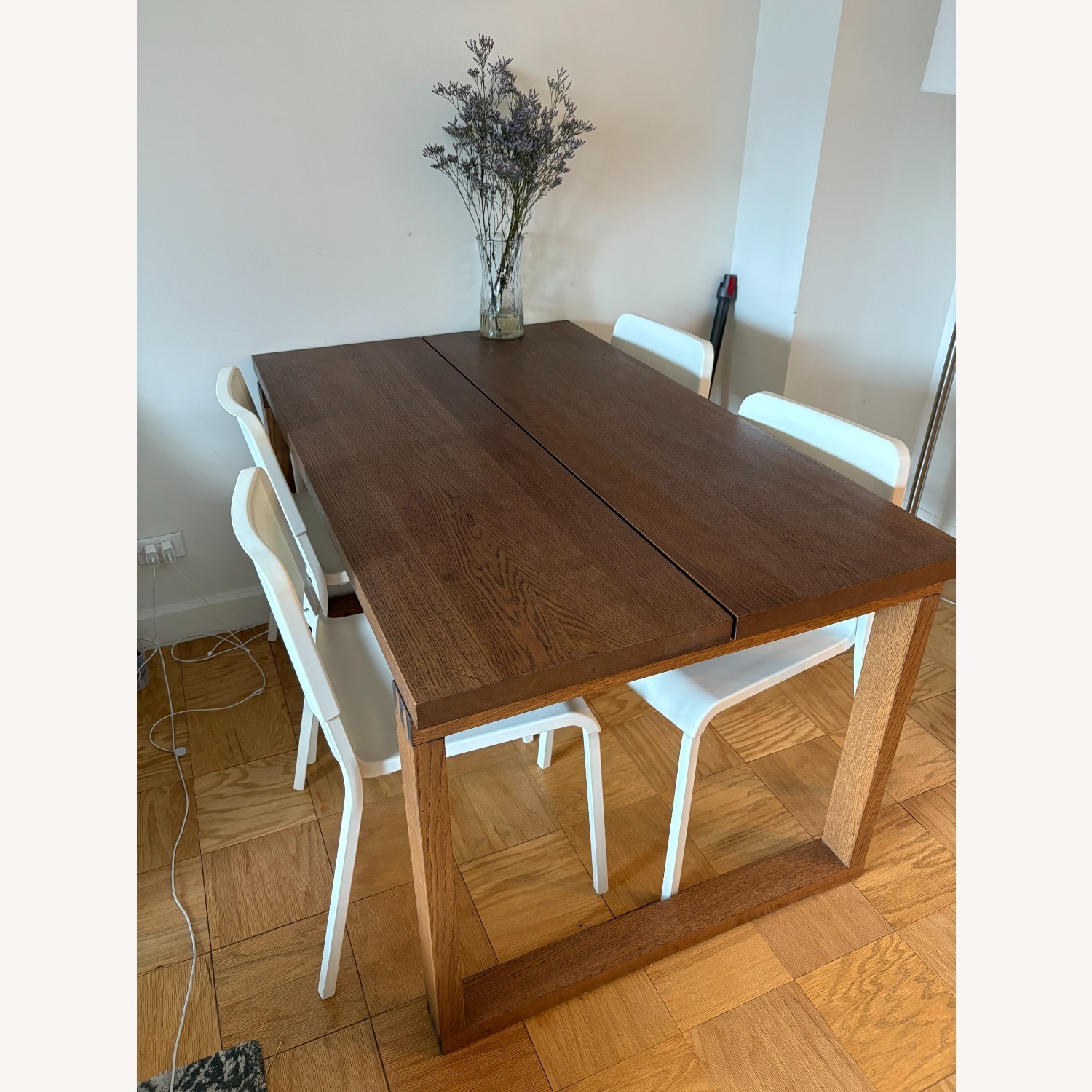 IKEA Mörbylånga Dark Brown Wood Dining Table - image-1