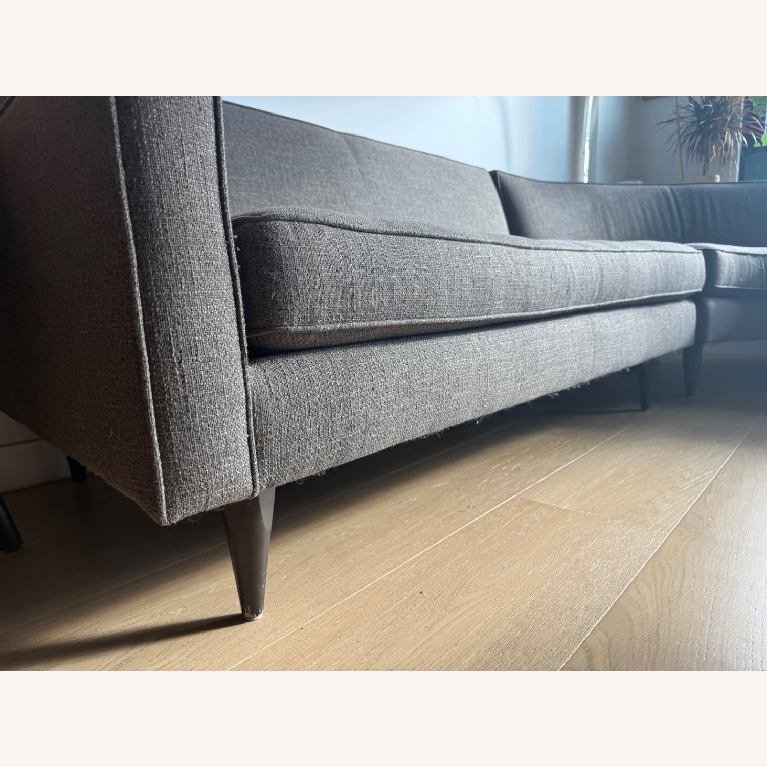Room & Board Reese Dark Gray Fabric 3+ Piece Sectional - image-5