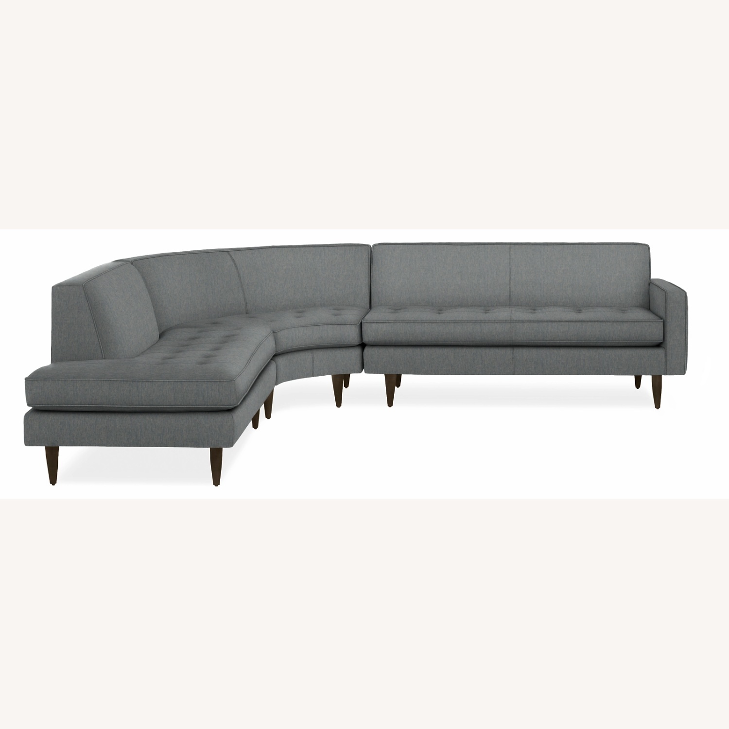 Room & Board Reese Dark Gray Fabric 3+ Piece Sectional - image-9